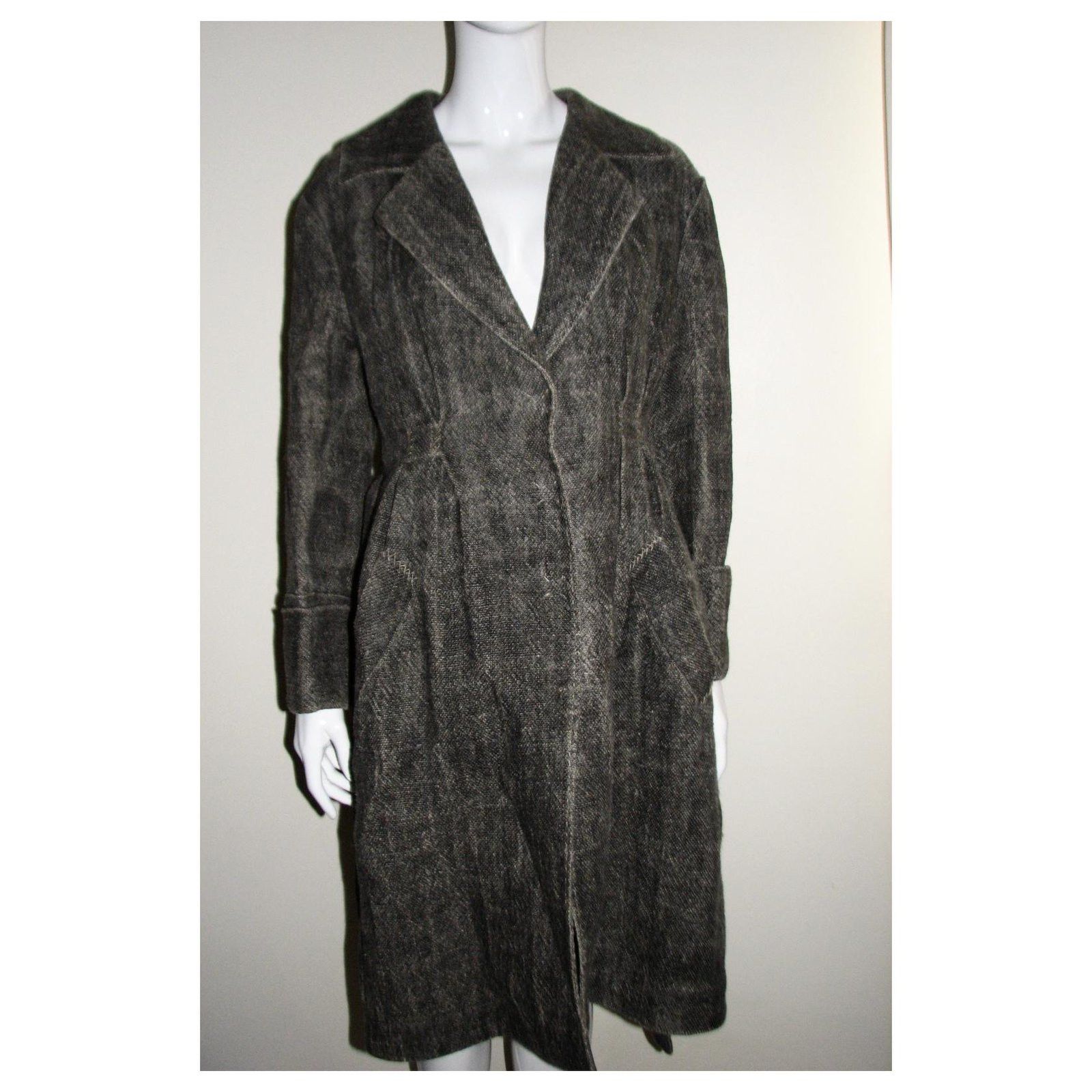 Alberta Ferretti Alberta Ferretti oversized jute trench coat Size M / US 6-8 / IT 42-44 - 6 Thumbnail