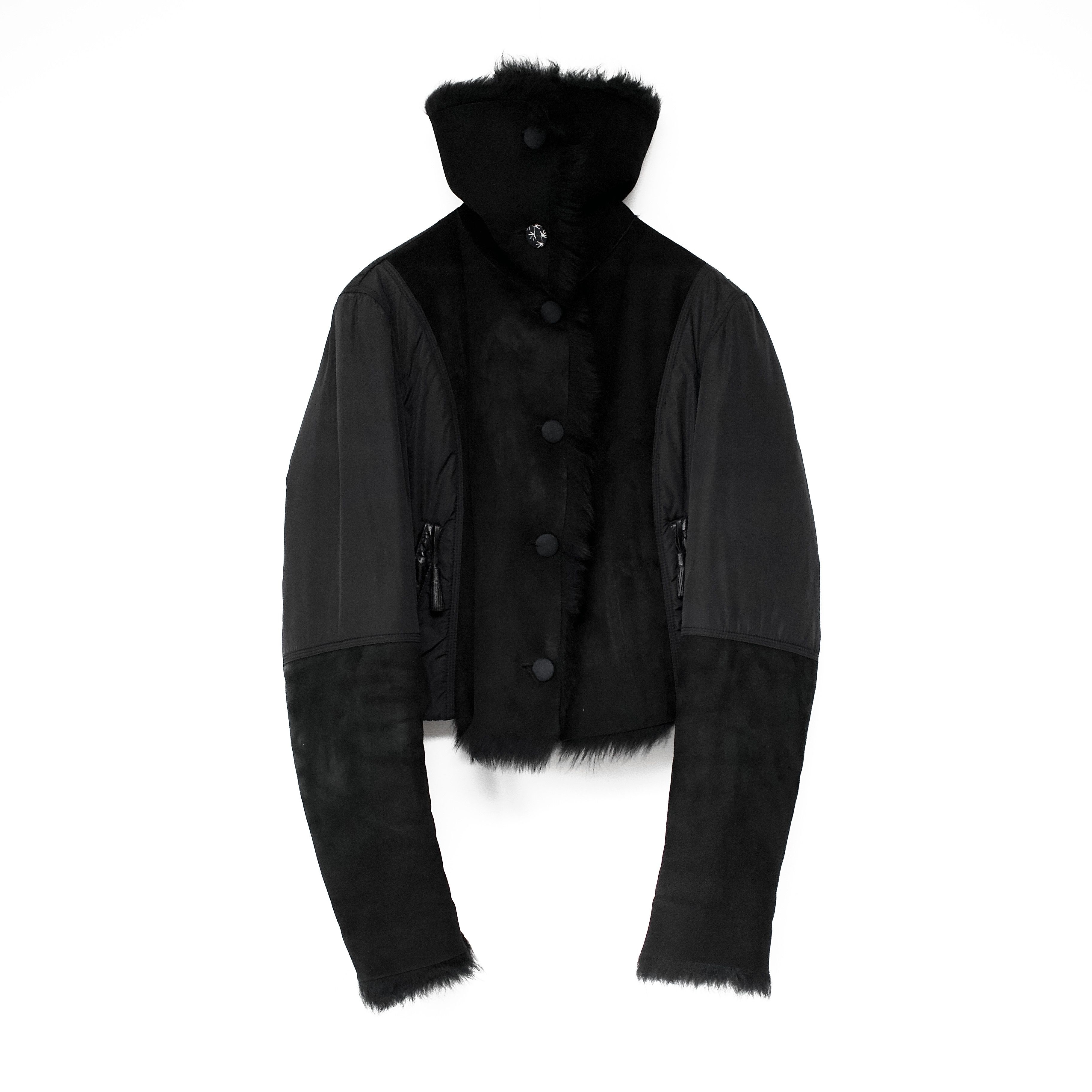 Alexander McQueen F/W2004 "The Catwalk" shearling jacket Size M / US 6-8 / IT 42-44 - 5 Thumbnail