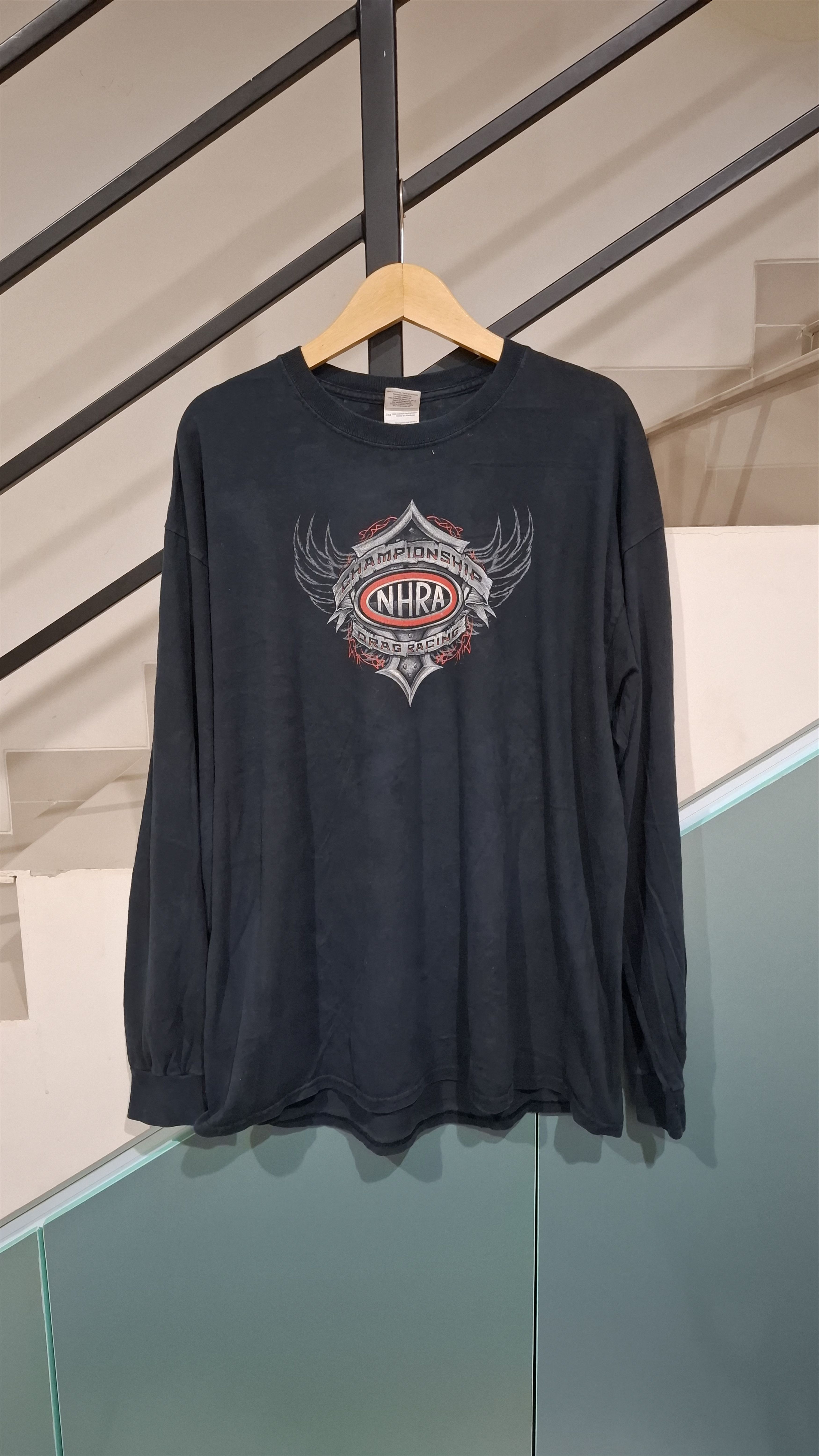 Gildan Big Backhit NHRA Championship Long Sleeve - XL Size US XL / EU 56 / 4 - 1 Thumbnail