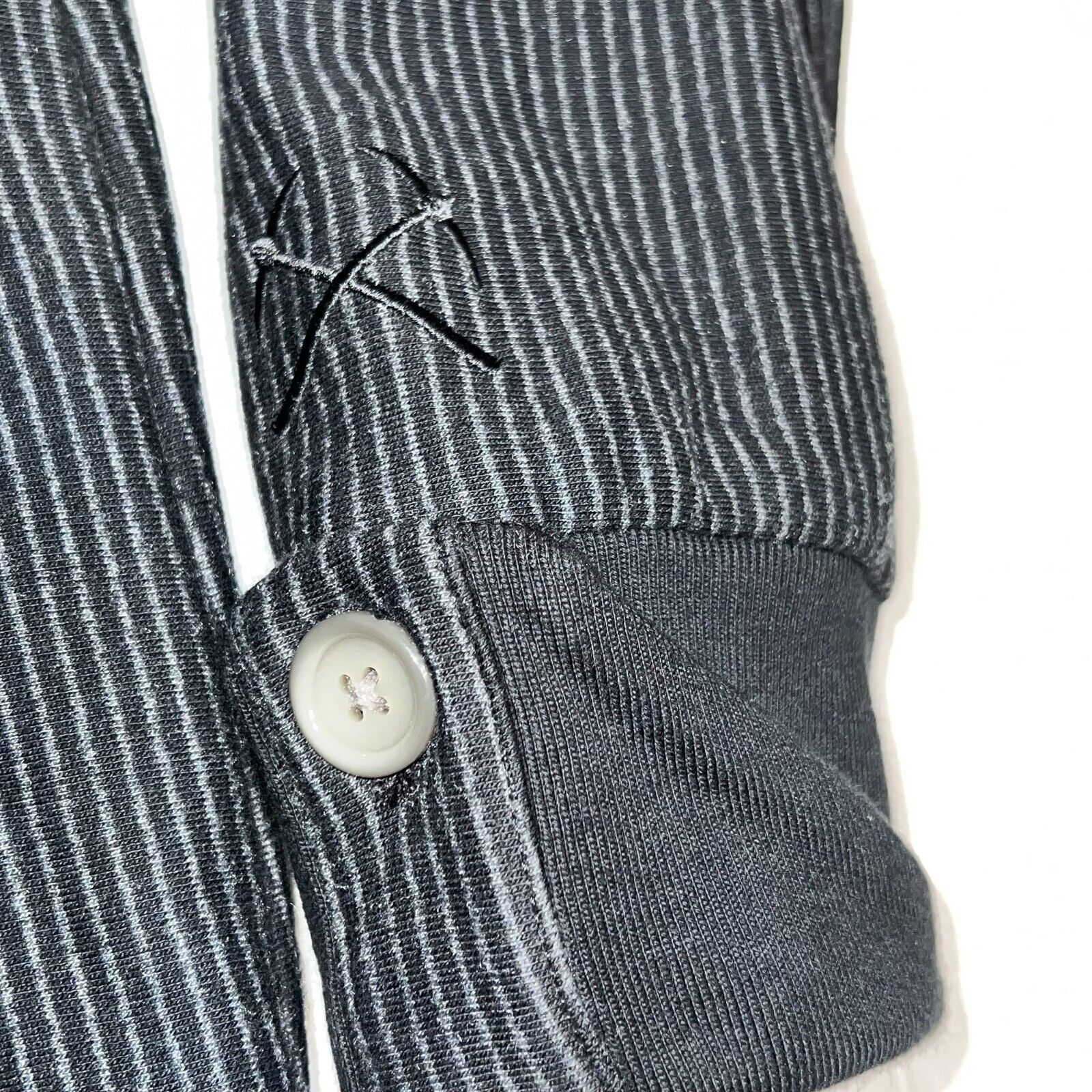 3sixteen 3sixteen Fleece Striped Cardigan Sweatshirt Sweater Medium Size US M / EU 48-50 / 2 - 4 Thumbnail
