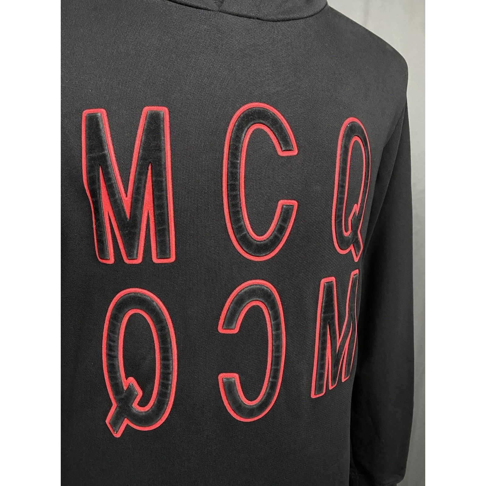 Alexander McQueen Alexander McQueen Big Logo Men's Black Hoodie Sweater Size S Size US S / EU 44-46 / 1 - 8 Thumbnail