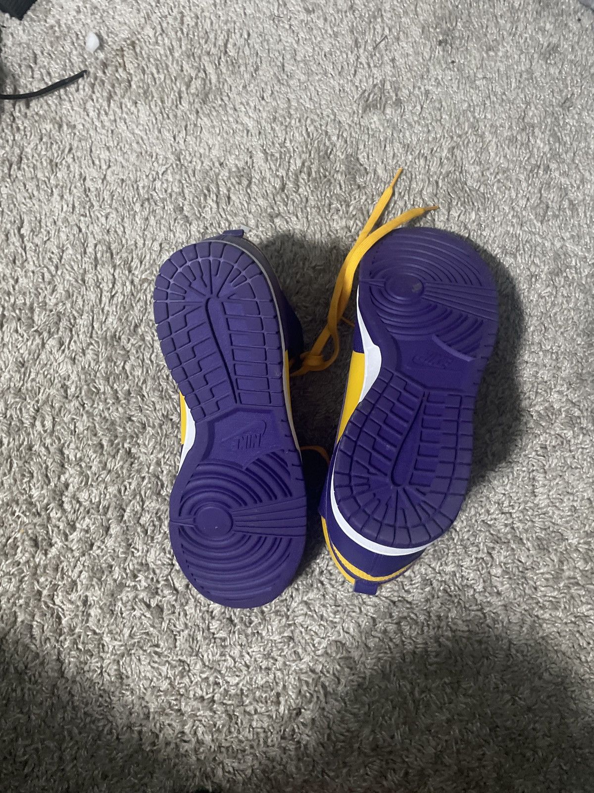 NBA × Nike Nike Dunk High Lakers Size 11 Size US 11 / EU 44 - 3 Thumbnail