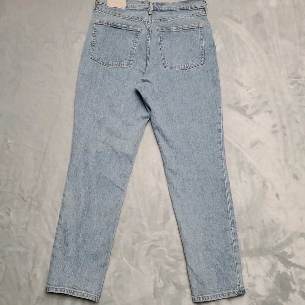 Everlane VINTAGE Everlane Jeans Womens 30 Reg Blue Denim Original Organic Cotton Cheeky Pants Jeans 30 Womens Blue Denim Modern 5-Pocket Womens Size 30" / US 8 / IT 44 - 7 Thumbnail