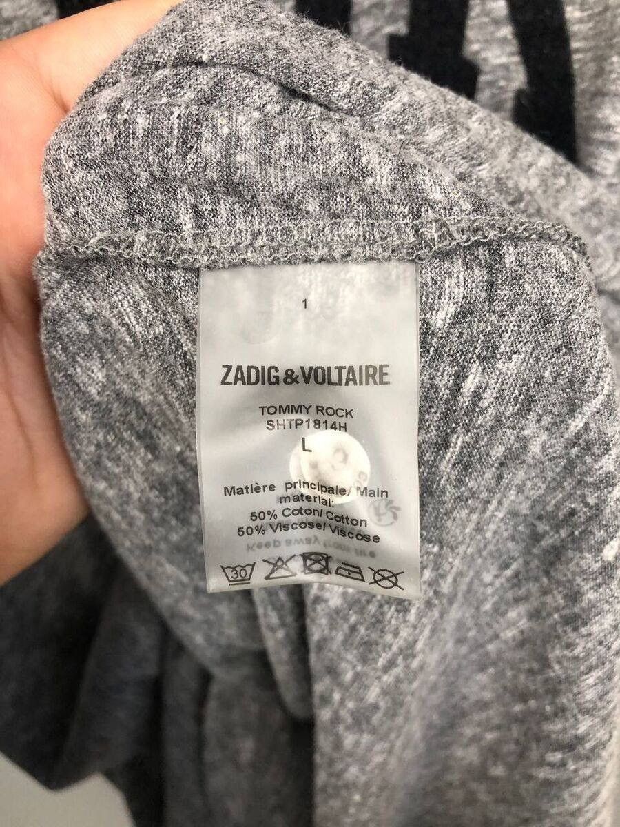 Zadig & Voltaire Zadig & Voltaire Tommy Rock T-Shirt Size L Size US L / EU 52-54 / 3 - 6 Thumbnail