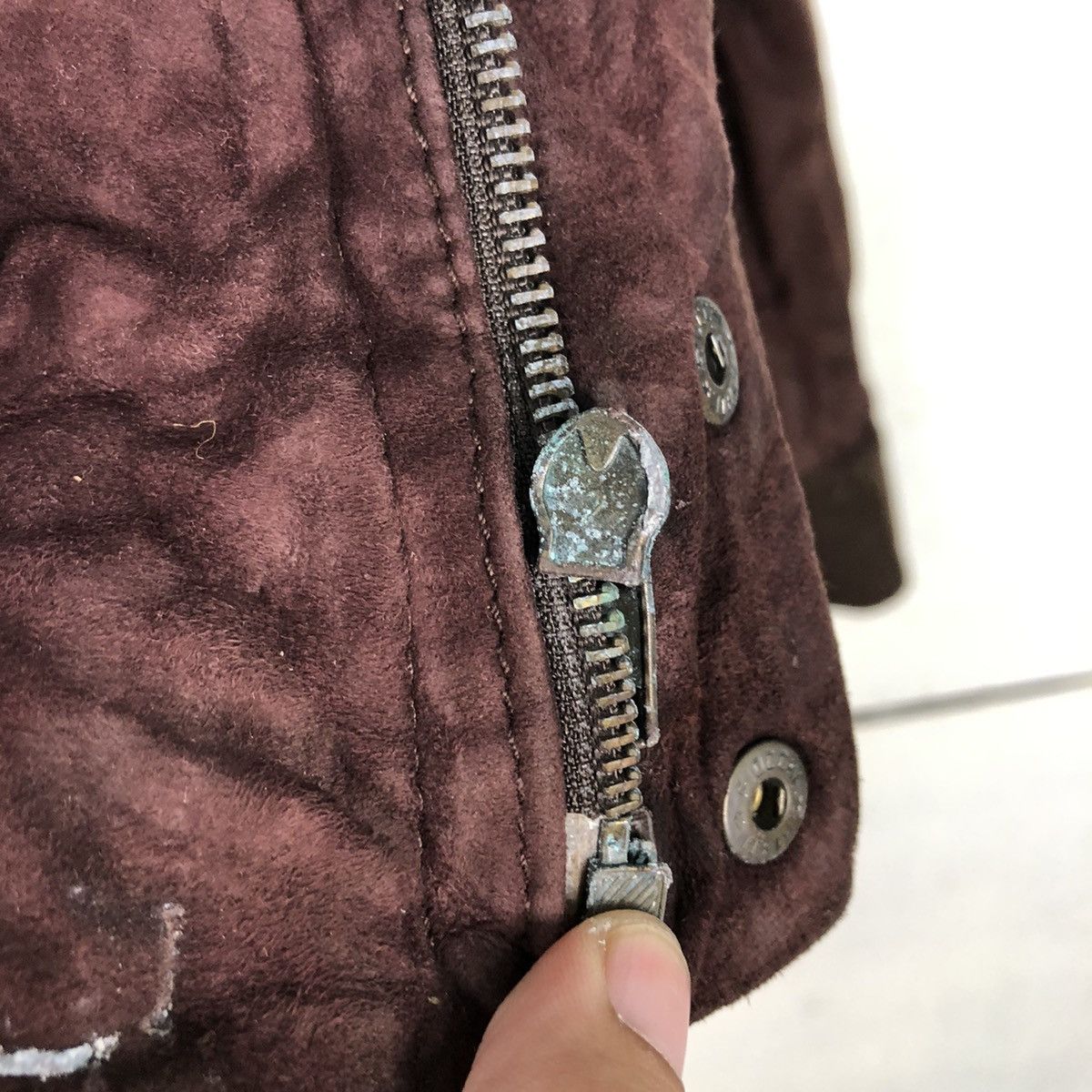 Salvatore Ferragamo 📌Vintage Genuine Leather Jacket Salvatore Ferragamo Italy Size US M / EU 48-50 / 2 - 19 Thumbnail