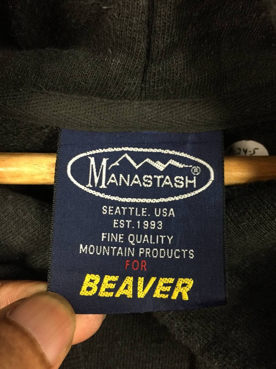 Manastash Manastash x Beaver Japan Hemp Cotton Pullover Hoodie Size US L / EU 52-54 / 3 - 9 Thumbnail