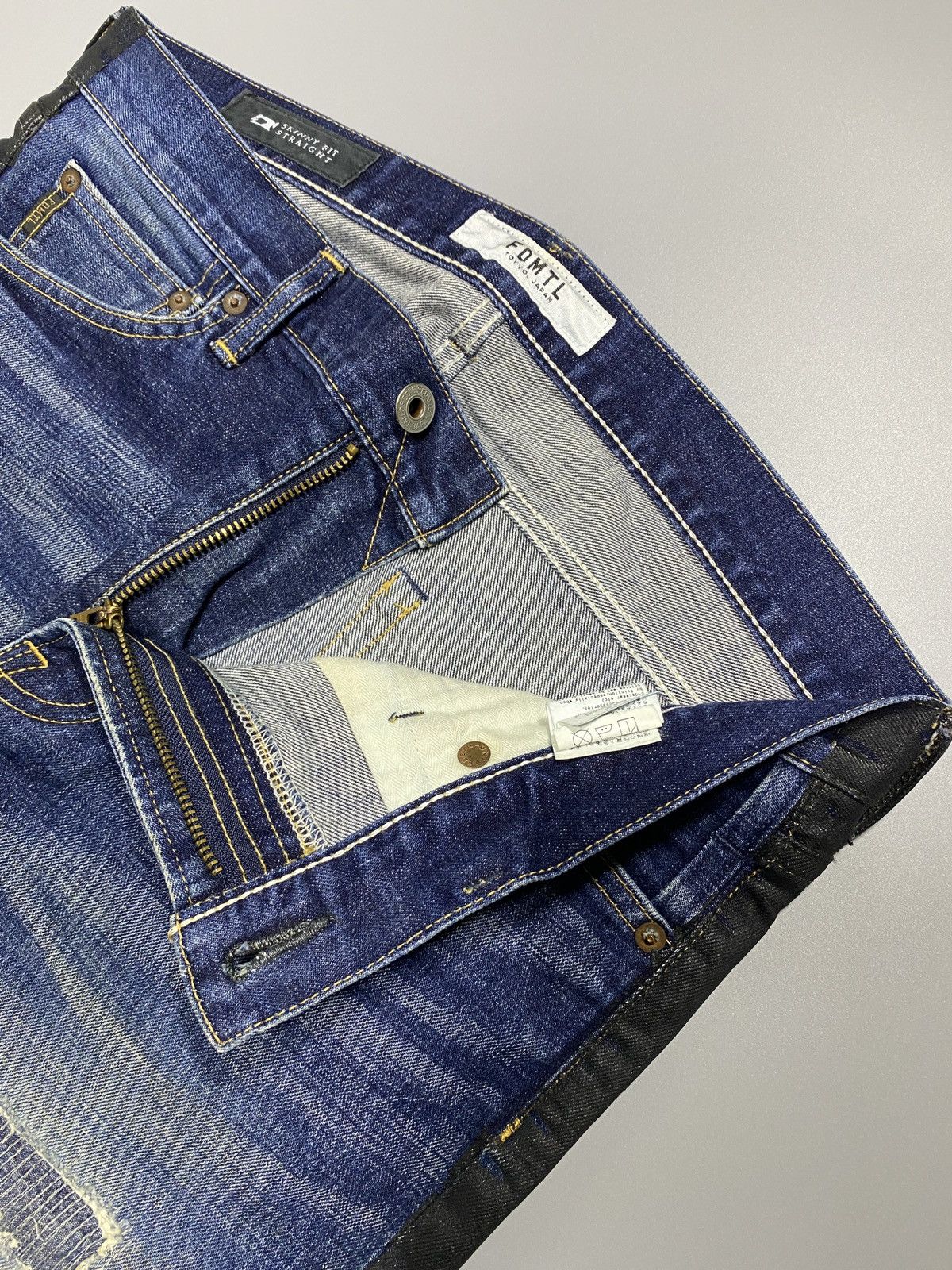 FDMTL FDMTL Skinny Fit Jeans Size US 32 / EU 48 - 6 Thumbnail