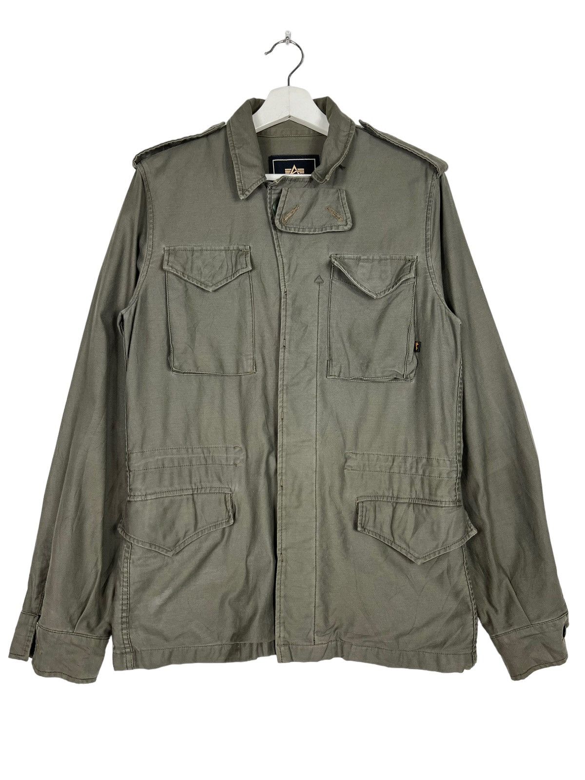 Alpha Industries 🔥 ALPHA FIELD MILITARY JACKET Size US M / EU 48-50 / 2 - 1 Thumbnail