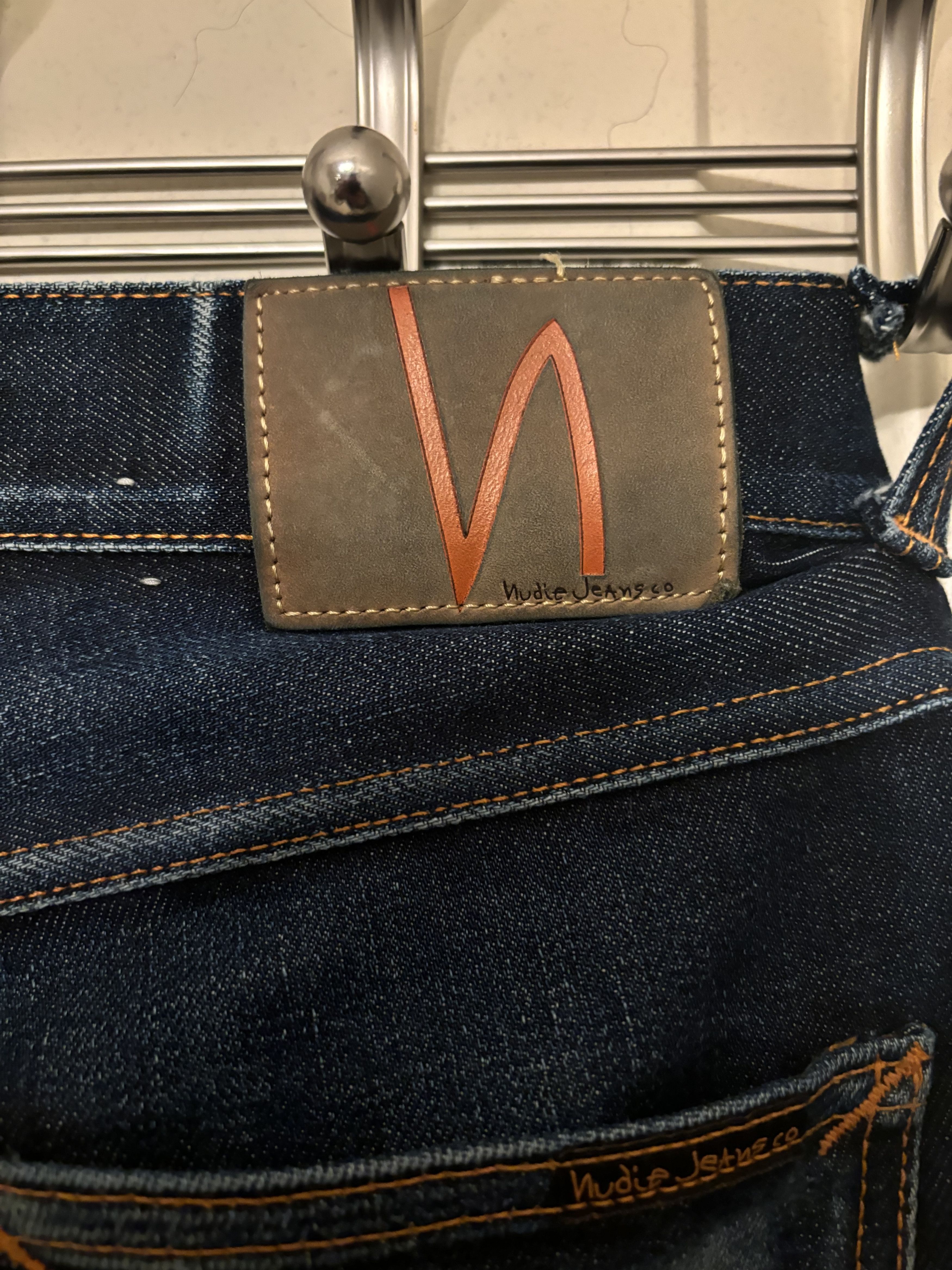 Nudie Jeans Nudie Denim Lean Dean Raw Dry Japan Selvedge Size US 30 / EU 46 - 3 Thumbnail