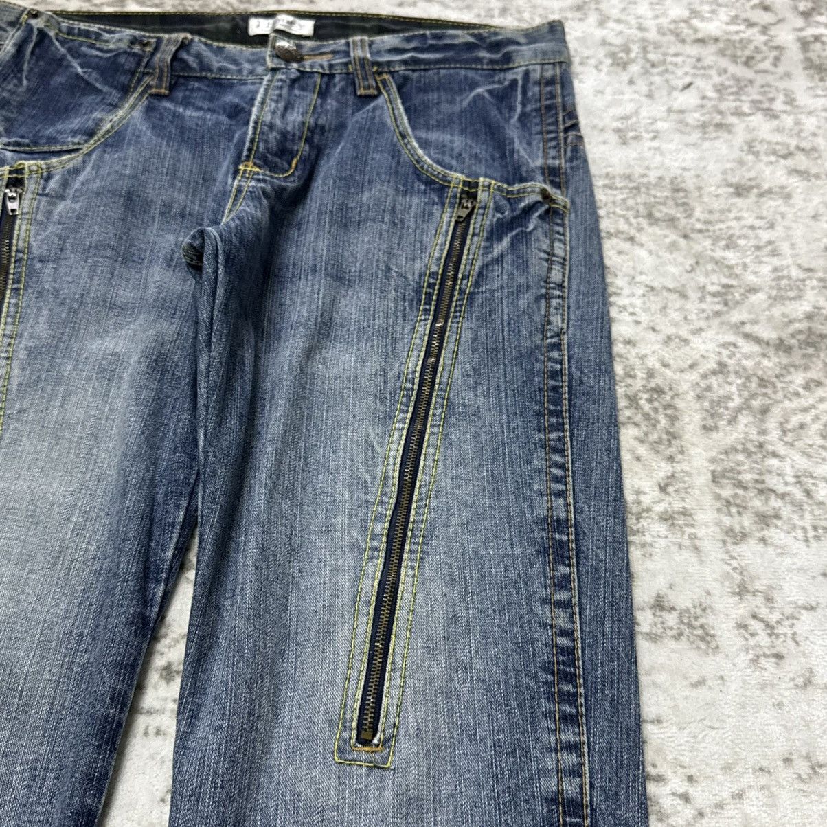 Japanese Brand Japanese Brand J-honey Zipper Pocket Slim Jeans Size US 30 / EU 46 - 6 Thumbnail