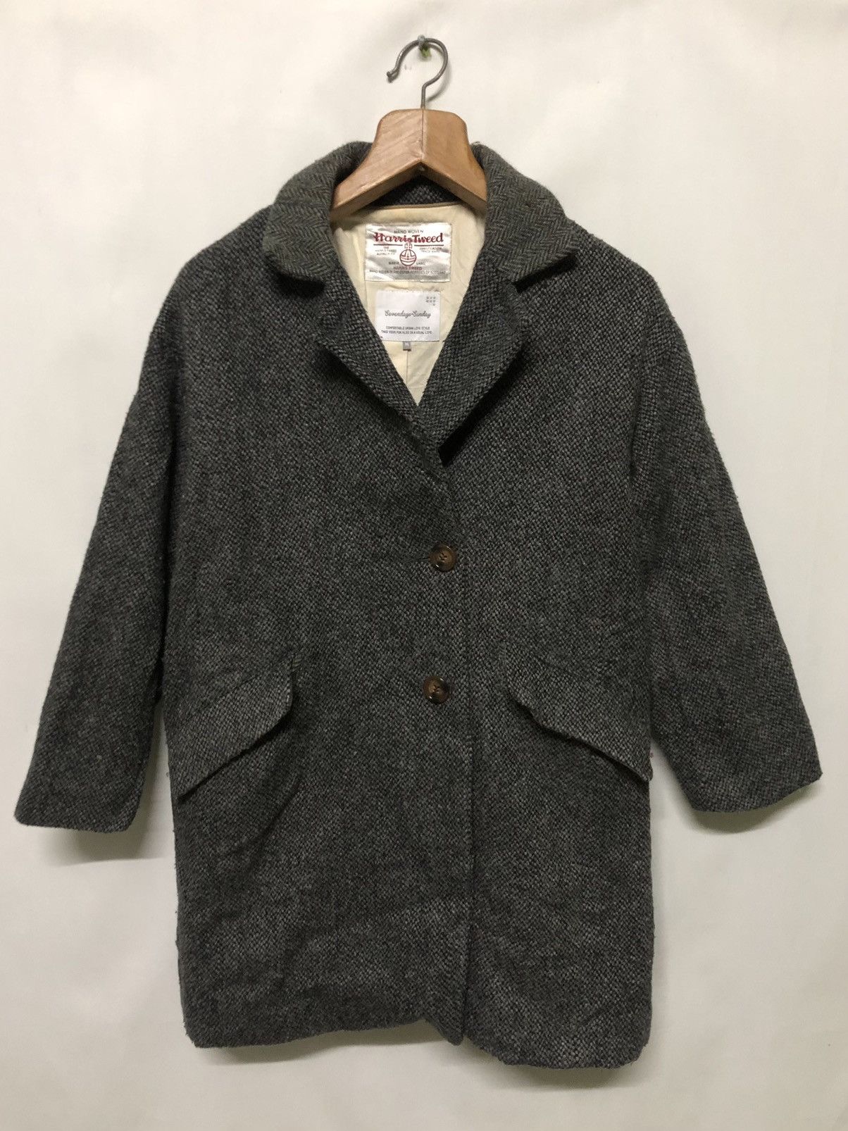 Harris Tweed Harris Tweed x Sevendays Sunday Coat Jacket Size US M / EU 48-50 / 2 - 3 Thumbnail