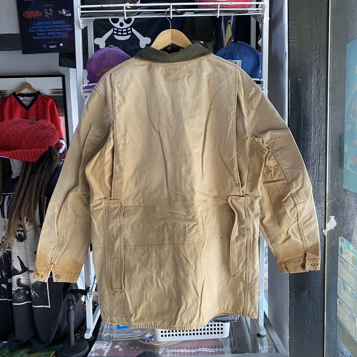 L.L. Bean VTG L.L BEAN HUNTING JACKETS DUCK CANVAS SUN FADED Size US L / EU 52-54 / 3 - 2 Thumbnail