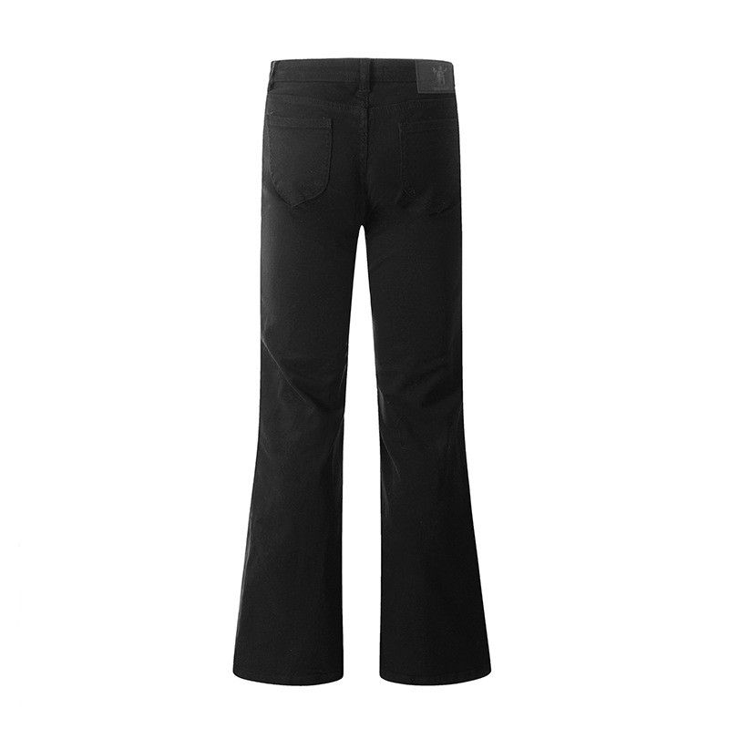 Jean American Vibe Men's High Street Flared Black Jeans Size US 32 / EU 48 - 2 Thumbnail