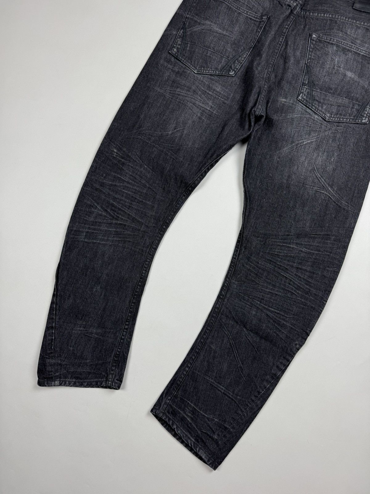 Allsaints × Japanese Brand Allsaints Black NLS Split Men’s Jeans Size 32 Size US 32 / EU 48 - 20 Thumbnail
