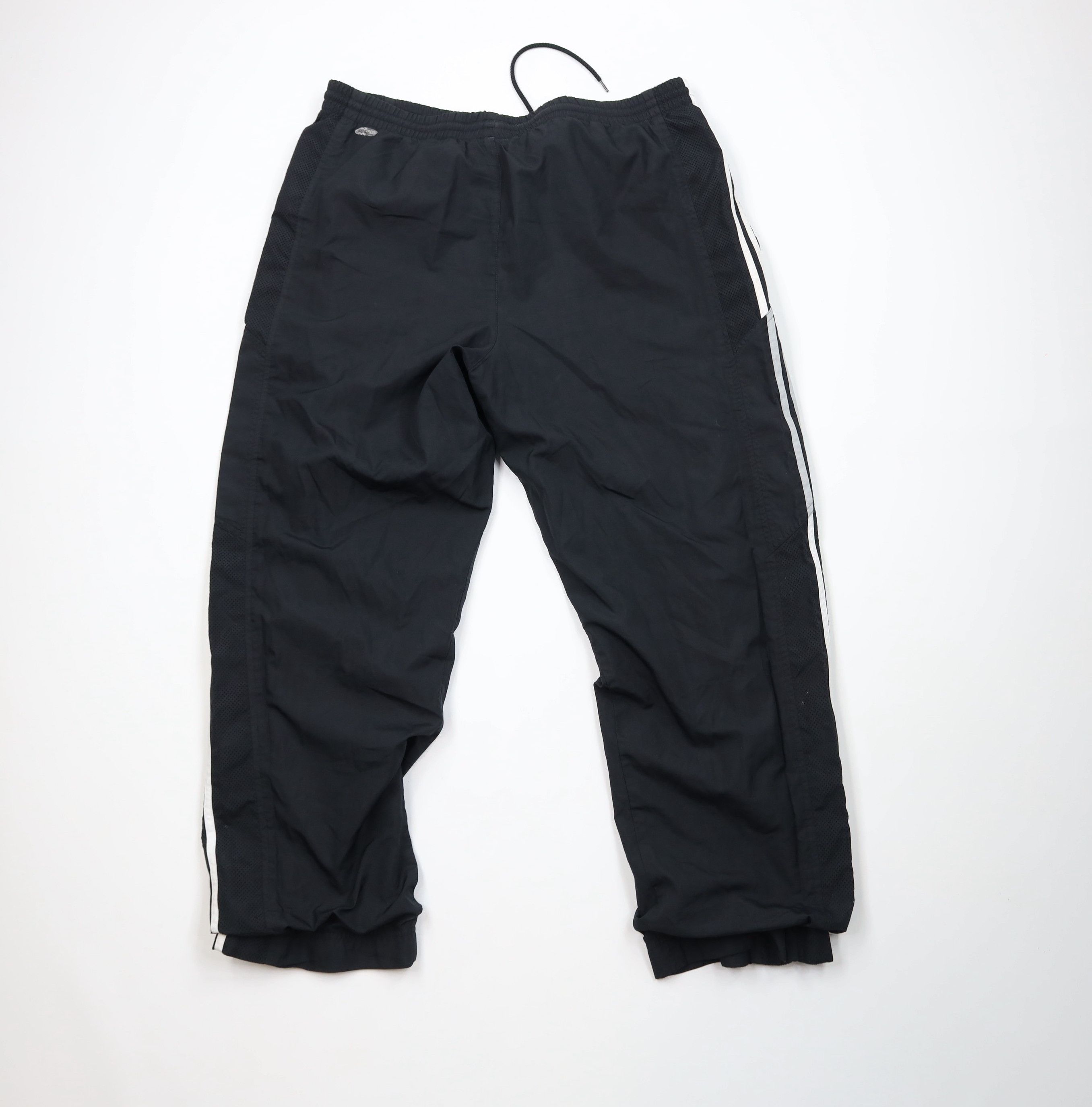 Adidas Vintage Y2K 2005 Adidas Lined Wide Leg Windbreaker Pants Size US 36 / EU 52 - 11 Thumbnail