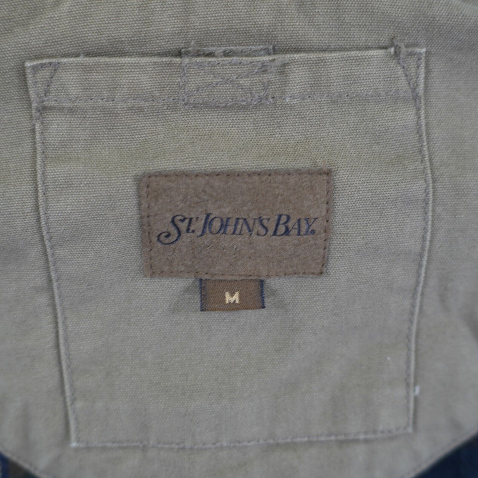 St. Johns Bay St John's Bay Medium Brown Faux Leather Collar Zip Jacket Fl Size US M / EU 48-50 / 2 - 12 Thumbnail