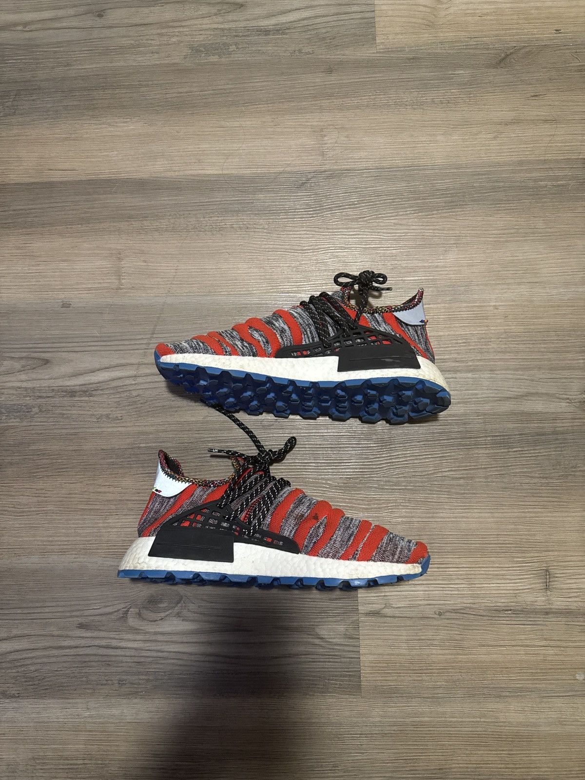 Adidas × Pharrell Pharrel Williams NMD Hu Trail “Solar” Size US 10 / EU 43 - 6 Thumbnail