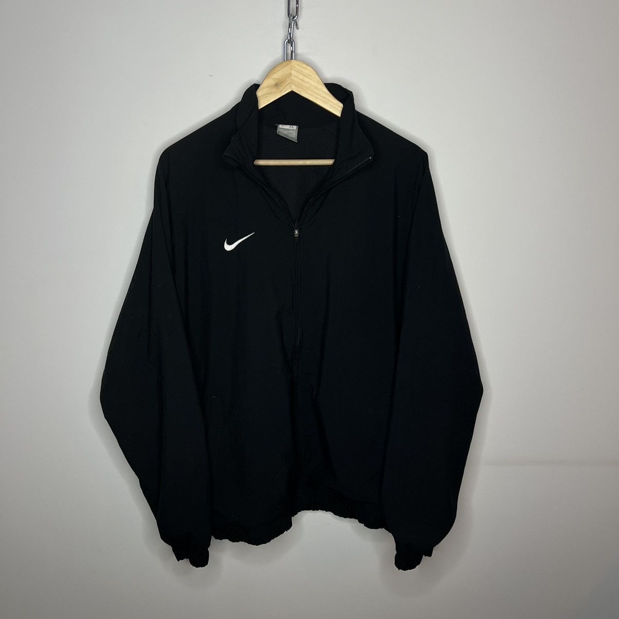 Nike × Vintage 90s Nike Vintage Y2K Track Jacket Size US XL / EU 56 / 4 - 1 Thumbnail