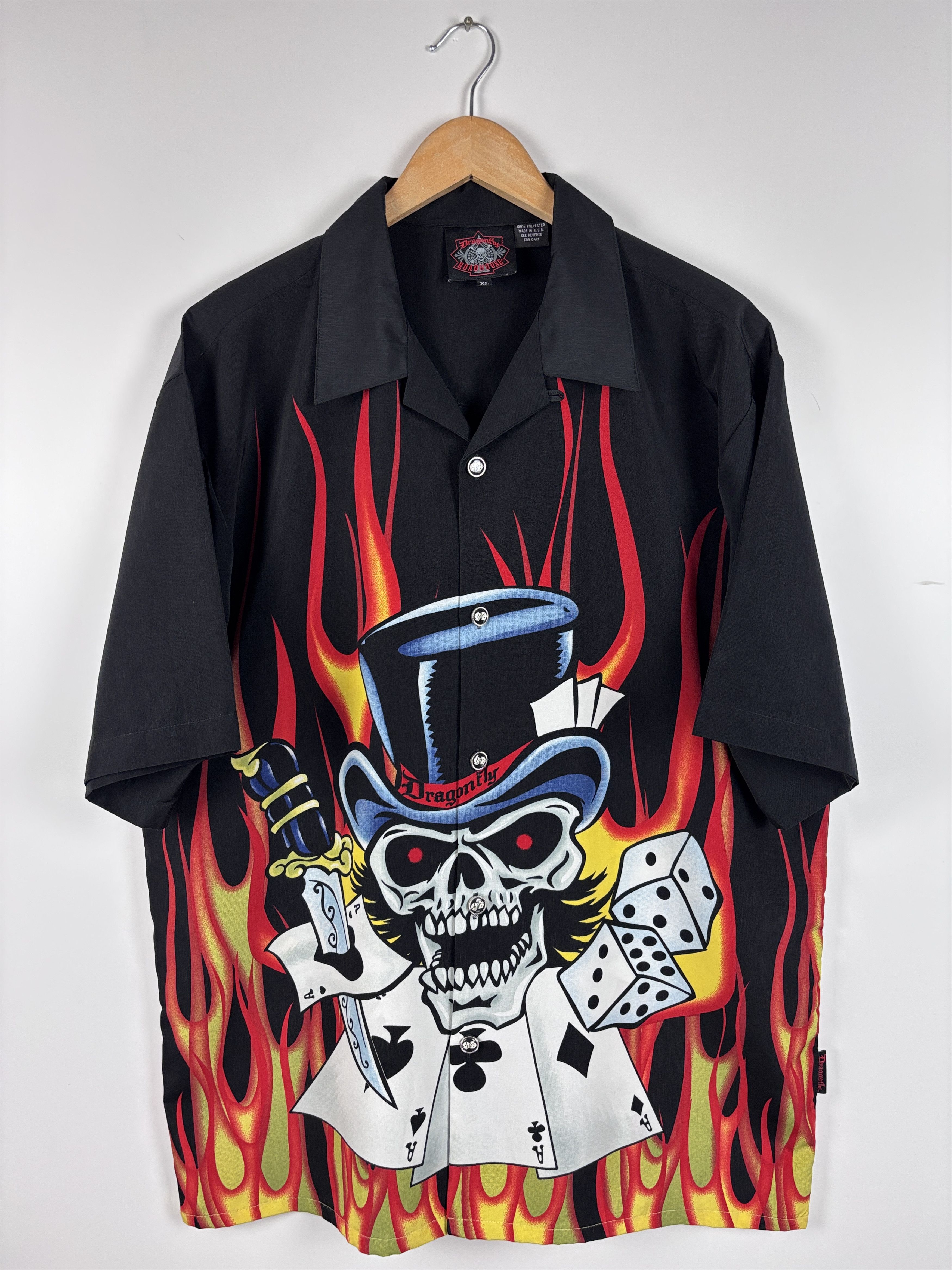 Dragonfly × Vintage Vintage Bettie Page by Dragonfly Button Up