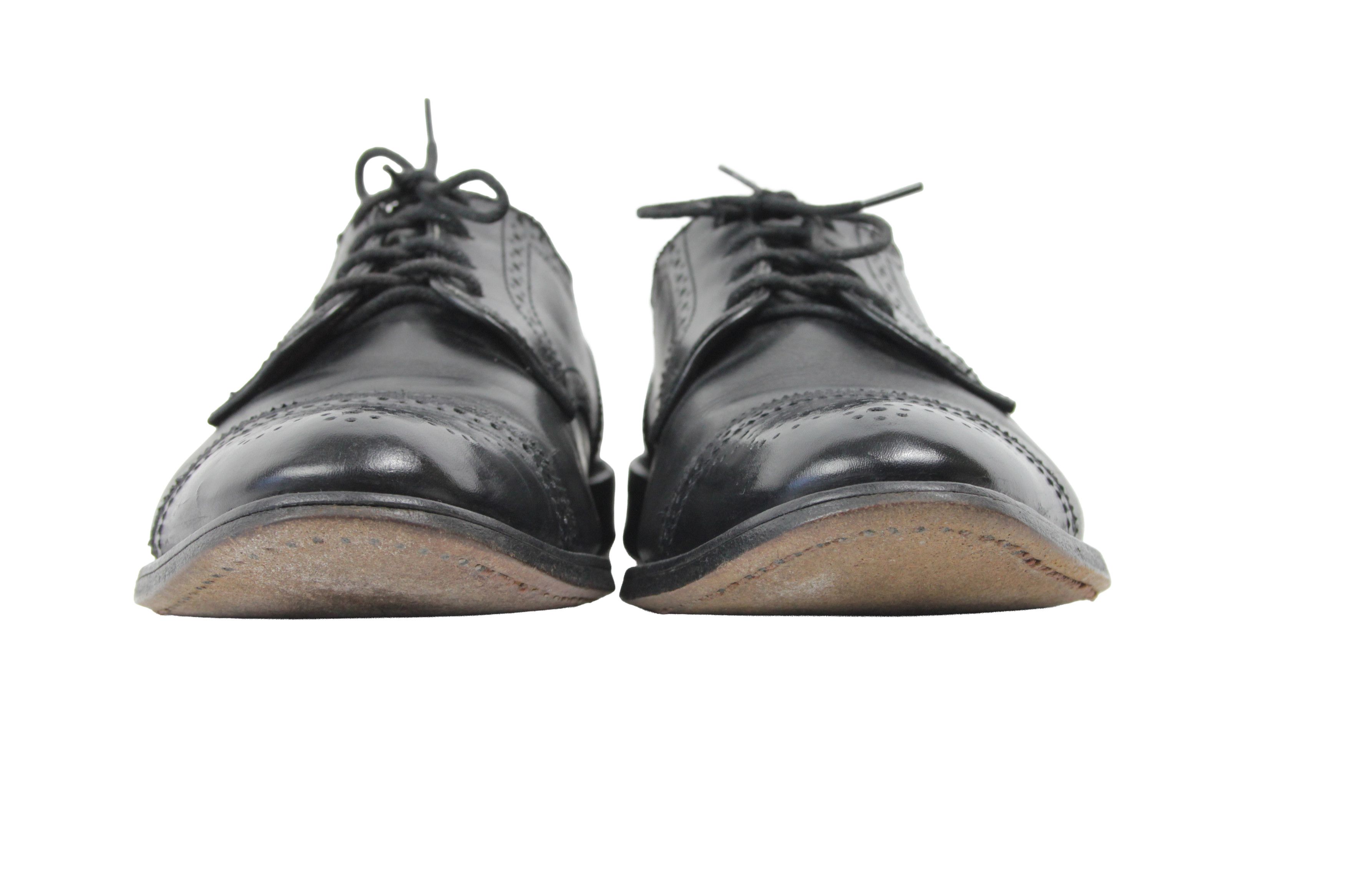 Allen Edmonds Sanford Cap Toe Oxford Shoes Made in USA Size US 12 / EU 45 - 4 Thumbnail