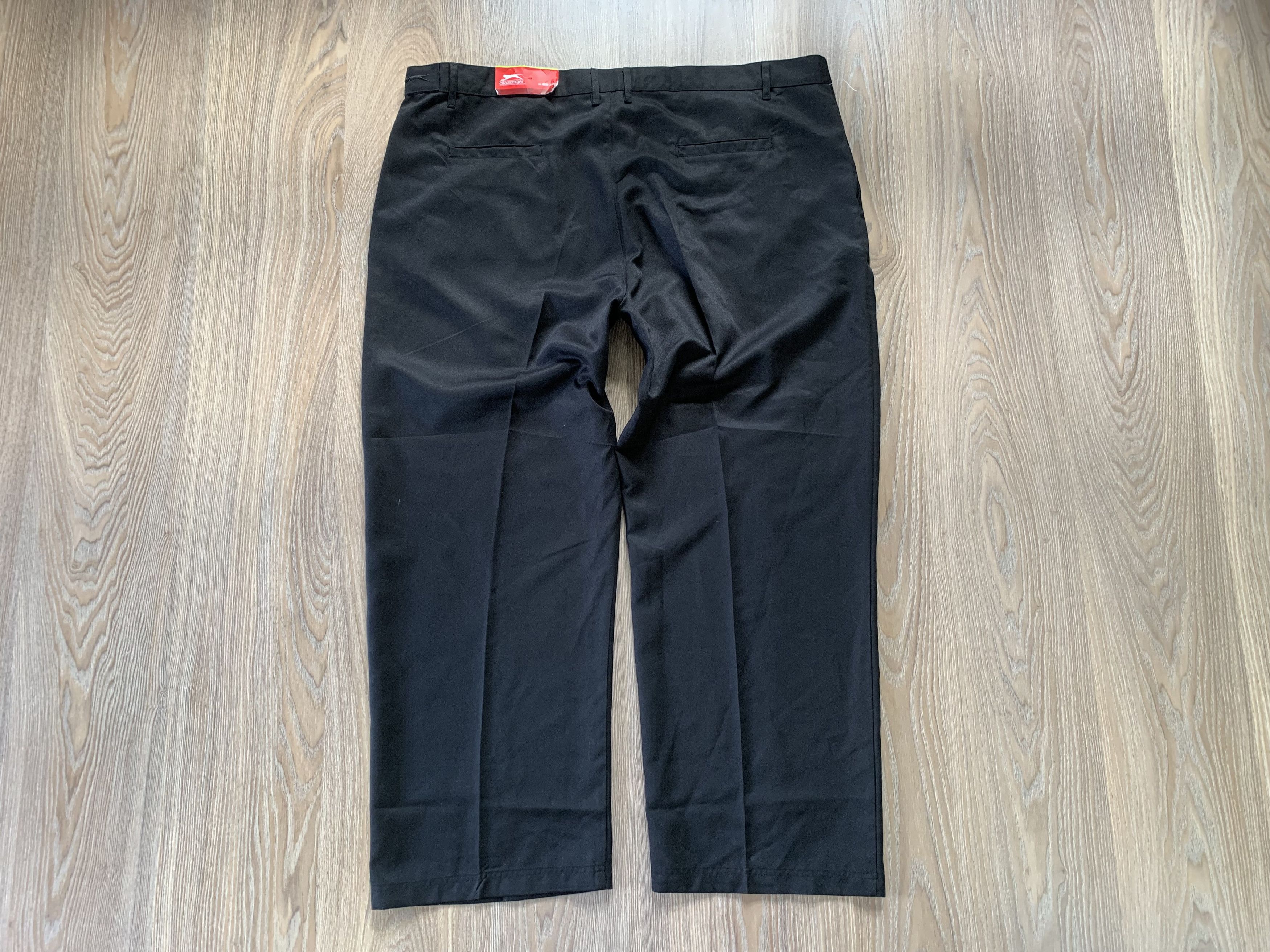 Designer × Vintage Slazenger Classic Black Trousers Pants Size US 44 / EU 60 - 3 Thumbnail