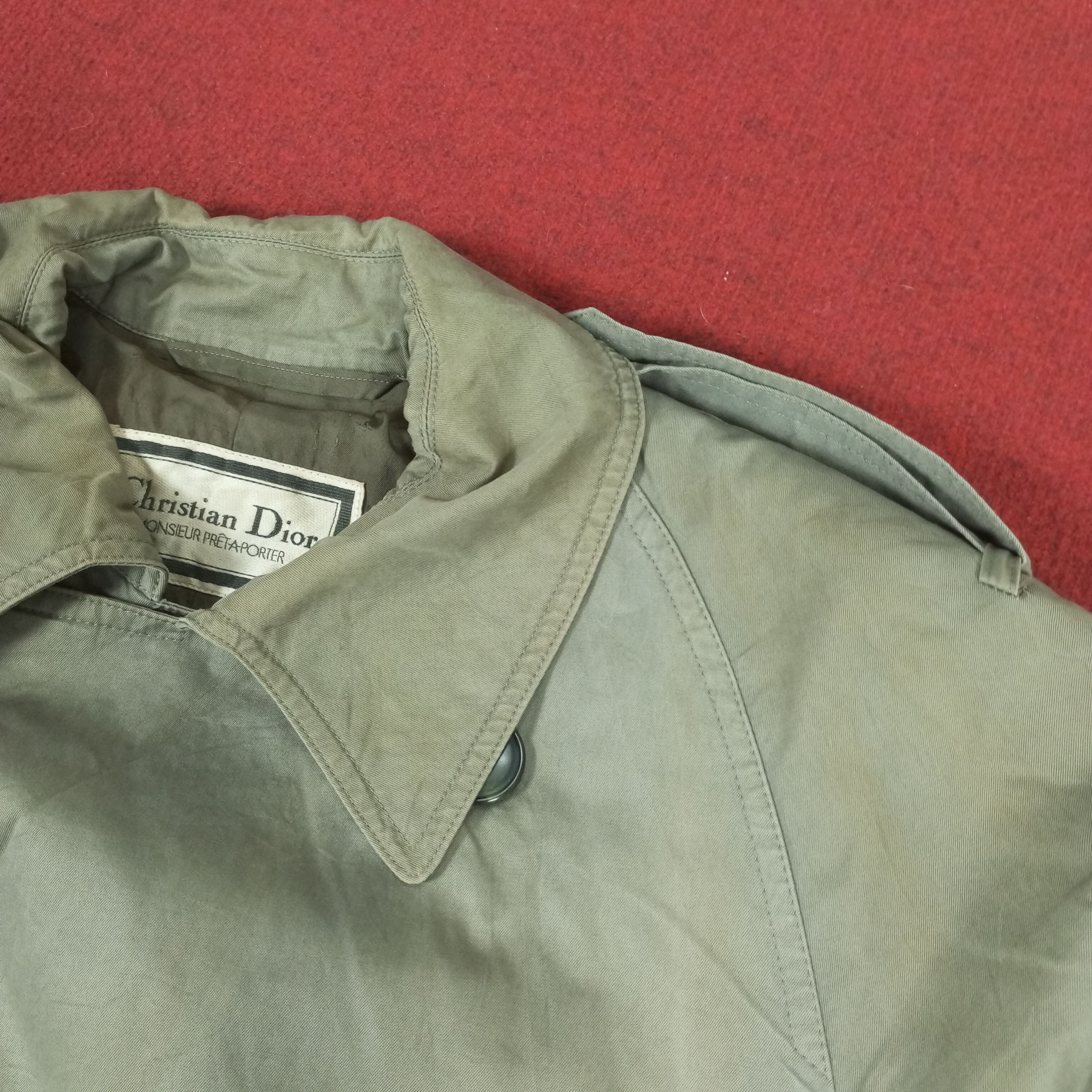 Christian Dior Monsieur Christian Dior Monsieur Fashion Winter Style Trench Jacket Size US L / EU 52-54 / 3 - 7 Thumbnail