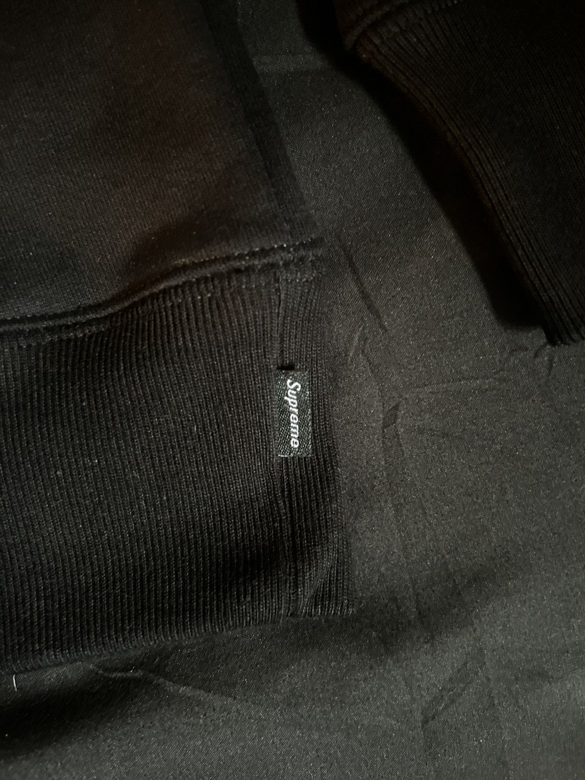 Supreme Supreme Satin Applique Hoodie Size US XL / EU 56 / 4 - 5 Thumbnail