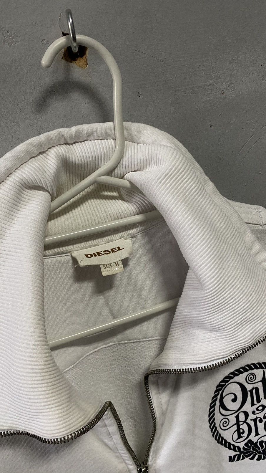 Vintage Diesel Industry zip hoodie