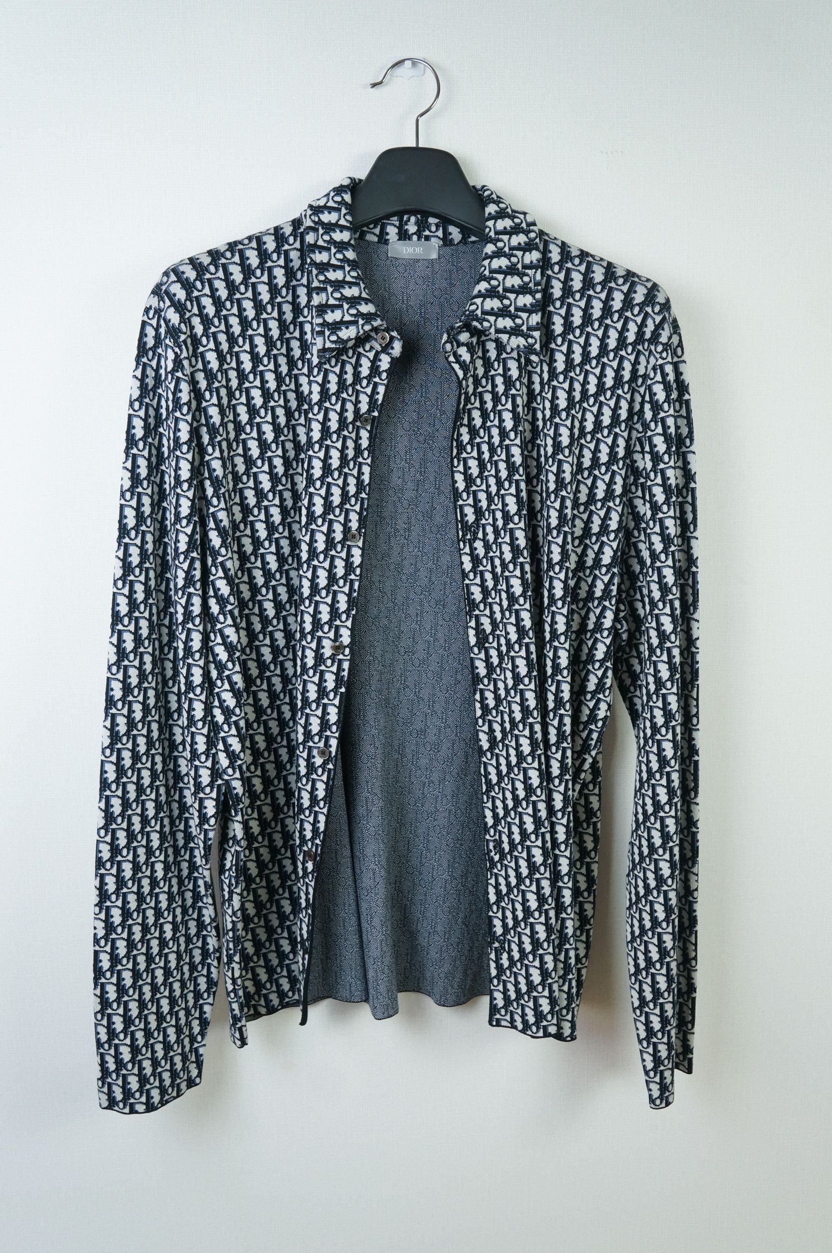 Dior Dior Oblique Monogram Shirt Long Sleeve Overshirt Size US XXL / EU 58 / 5 - 5 Thumbnail