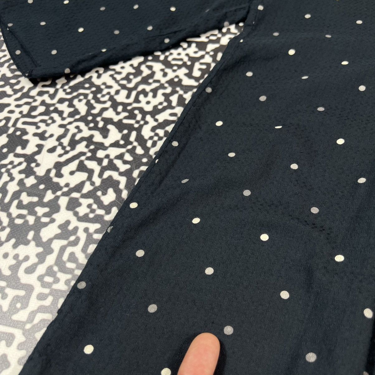 Gudrun Sjoden Vintage Y2K Gundrun Sjoden Polka Dot Retro Flared Mini Dress Size S / US 4 / IT 40 - 16 Thumbnail