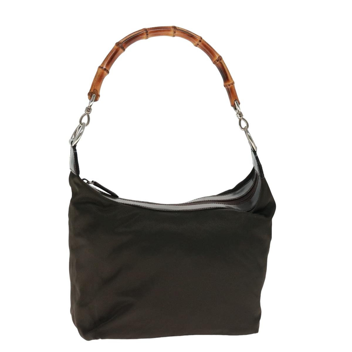 Gucci -- Brown Synthetic Shoulder Bag (Pre-Owned) Size ONE SIZE - 1 Thumbnail