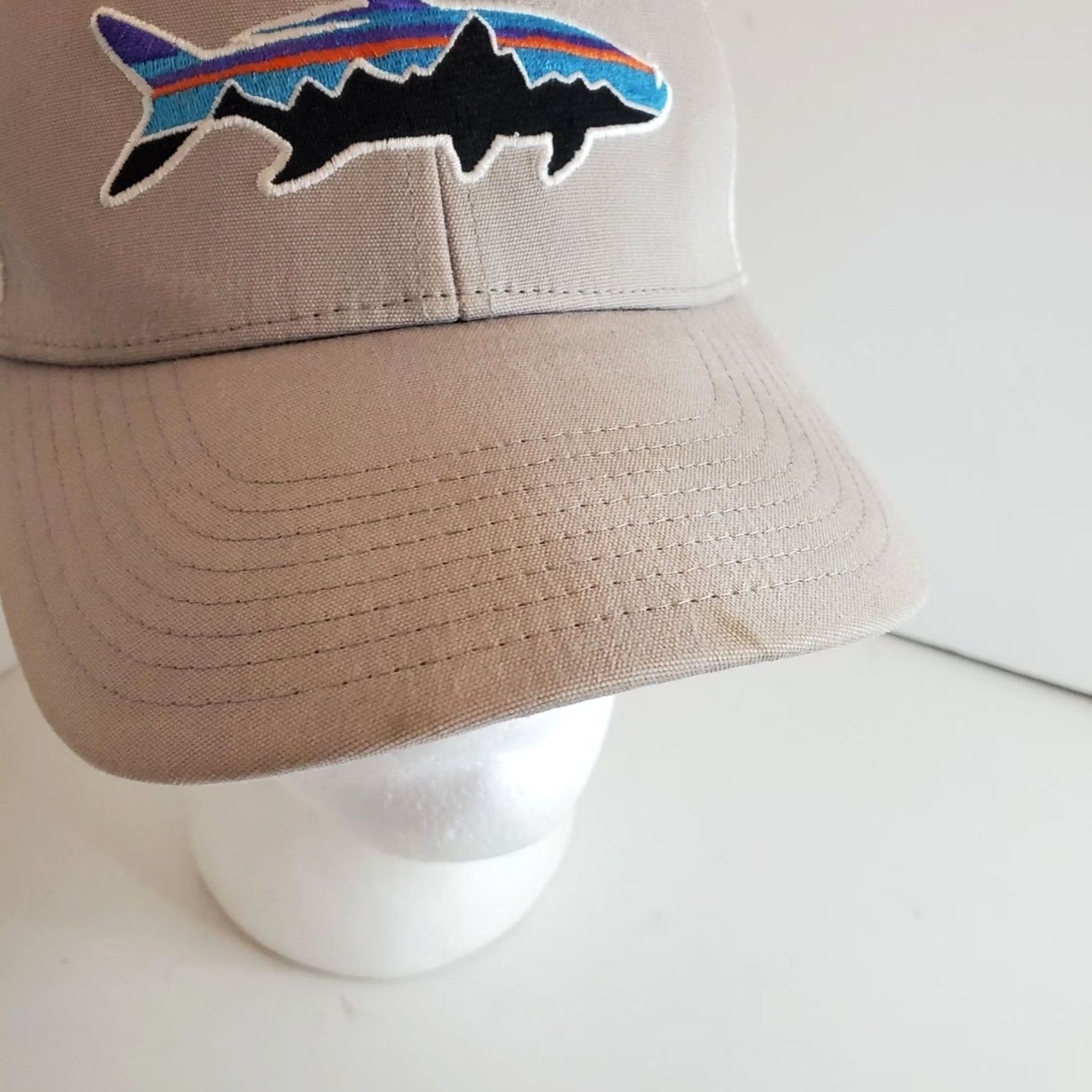 Patagonia Patagonia LoPro Trucker Hat Cap Fitz Roy Tarpon Adjustable Snapback Adult Size ONE SIZE - 3 Thumbnail