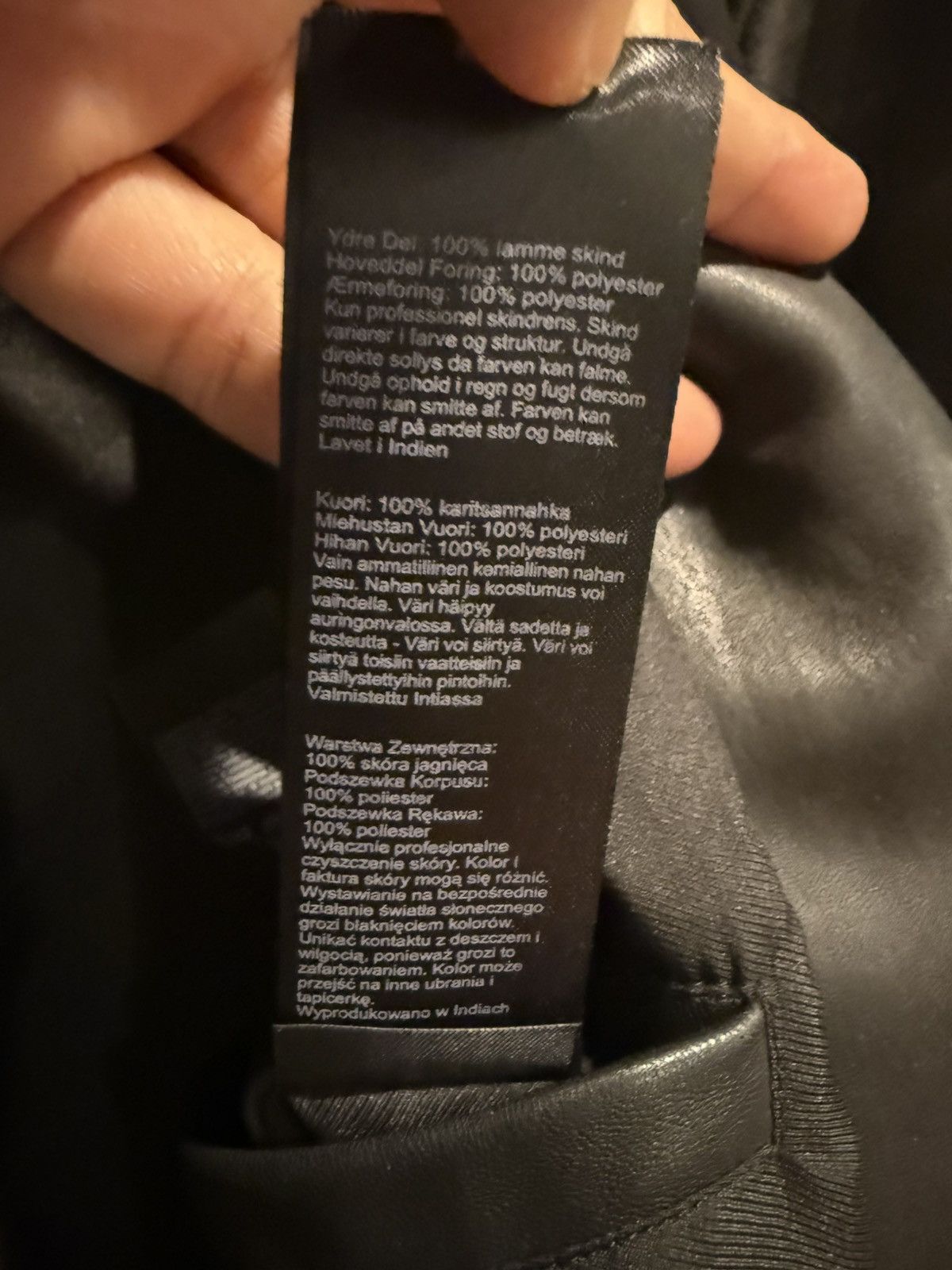 Allsaints Allsaints Men Ezra Biker Jacket Size US M / EU 48-50 / 2 - 5 Thumbnail