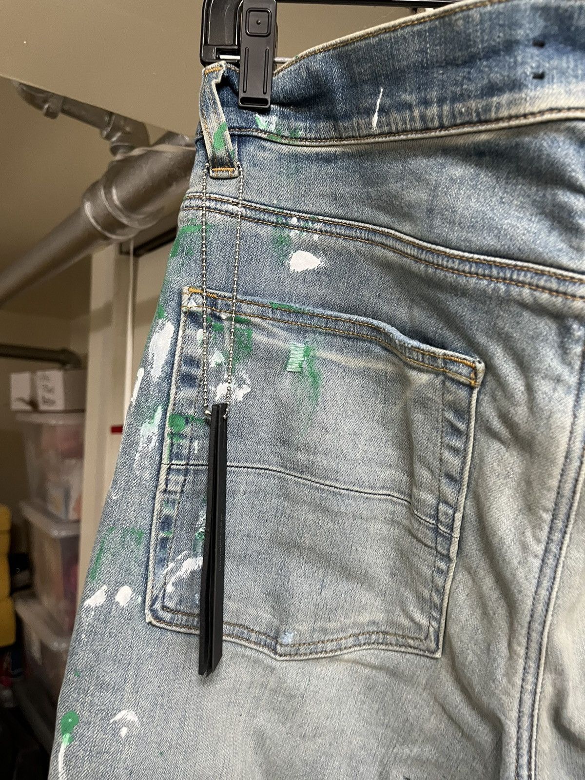 Amiri Amiri Painter Skinny Jeans Sz 34 Size US 34 / EU 50 - 8 Thumbnail