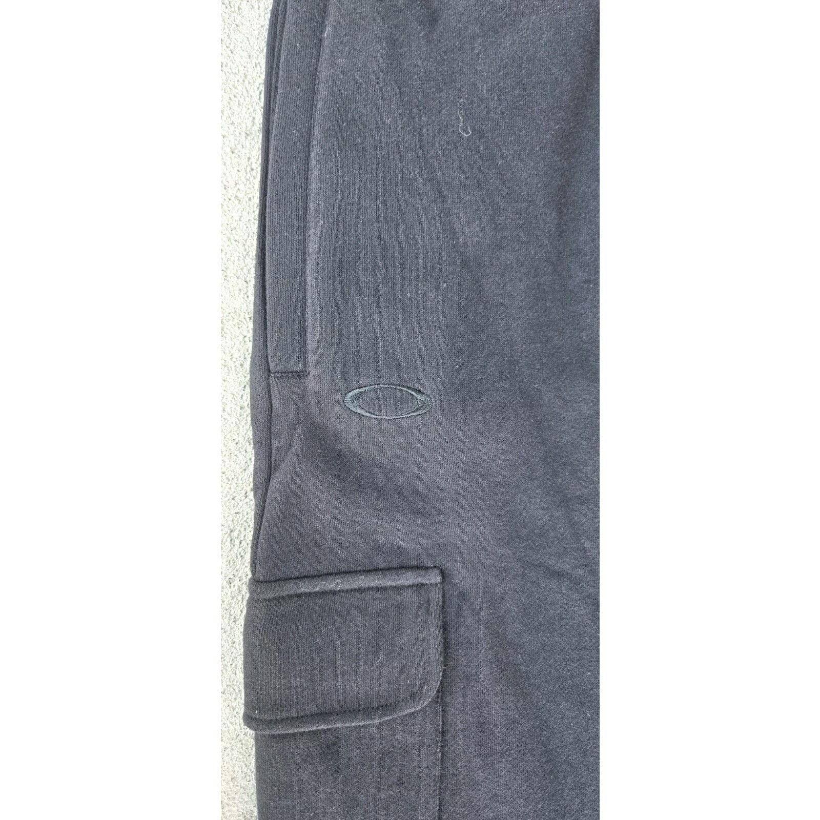 Oakley Oakley Y2K Sweatpants Men L Blk Utility Cargo Lounge Joggers Size US 36 / EU 52 - 5 Thumbnail