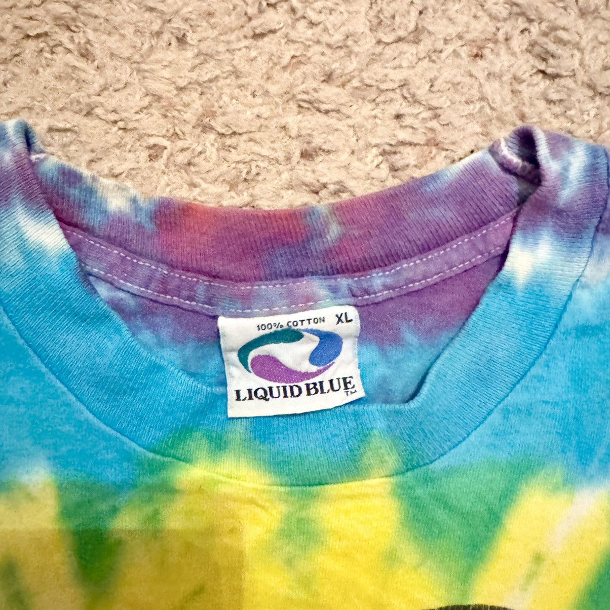 Vintage Vintage 1994 The Rolling Stones Liquid Blue Tee XL Size US XL / EU 56 / 4 - 10 Thumbnail
