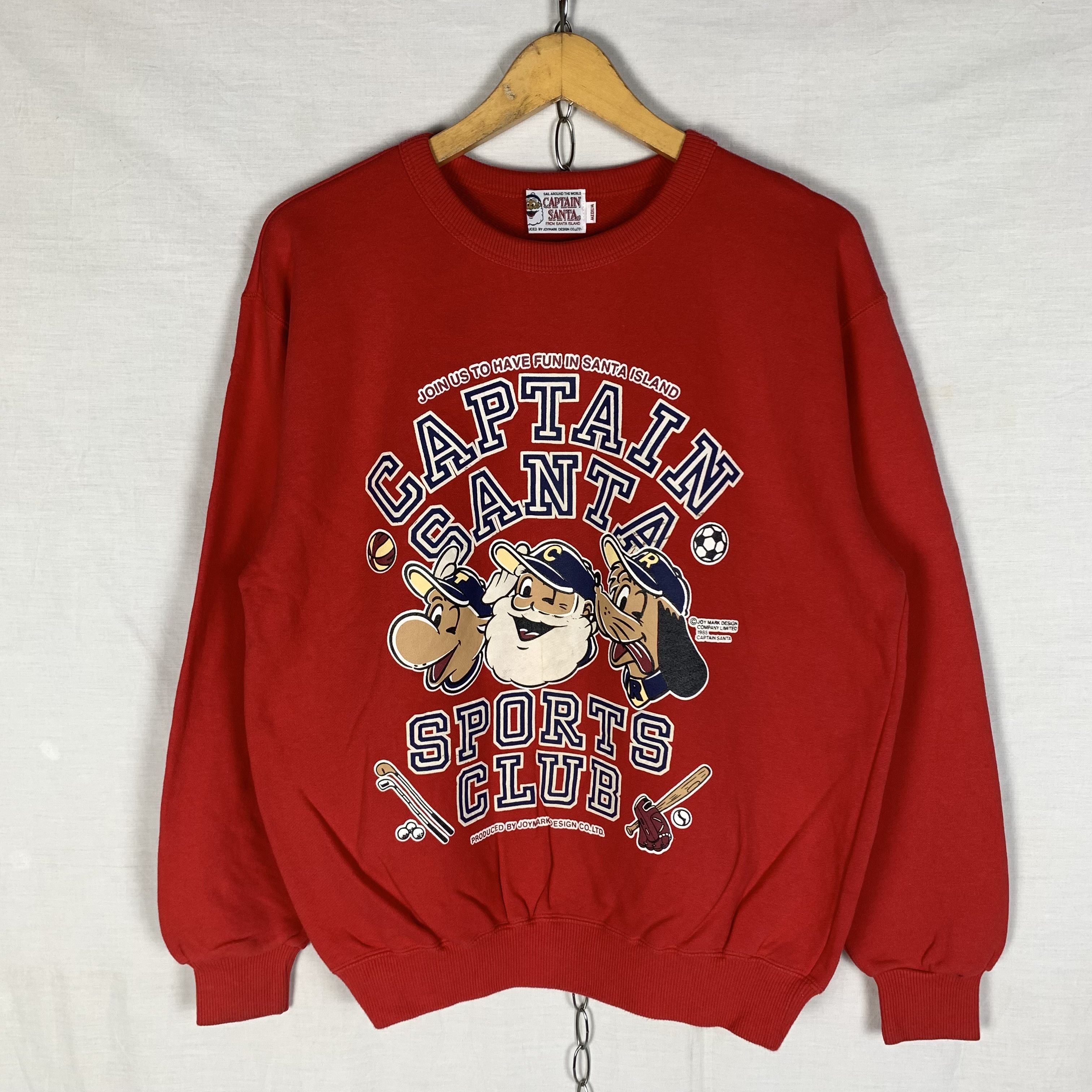 Cartoon Network Vintage Captain Santa Sweatshirt Crewneck Size US M / EU 48-50 / 2 - 1 Thumbnail