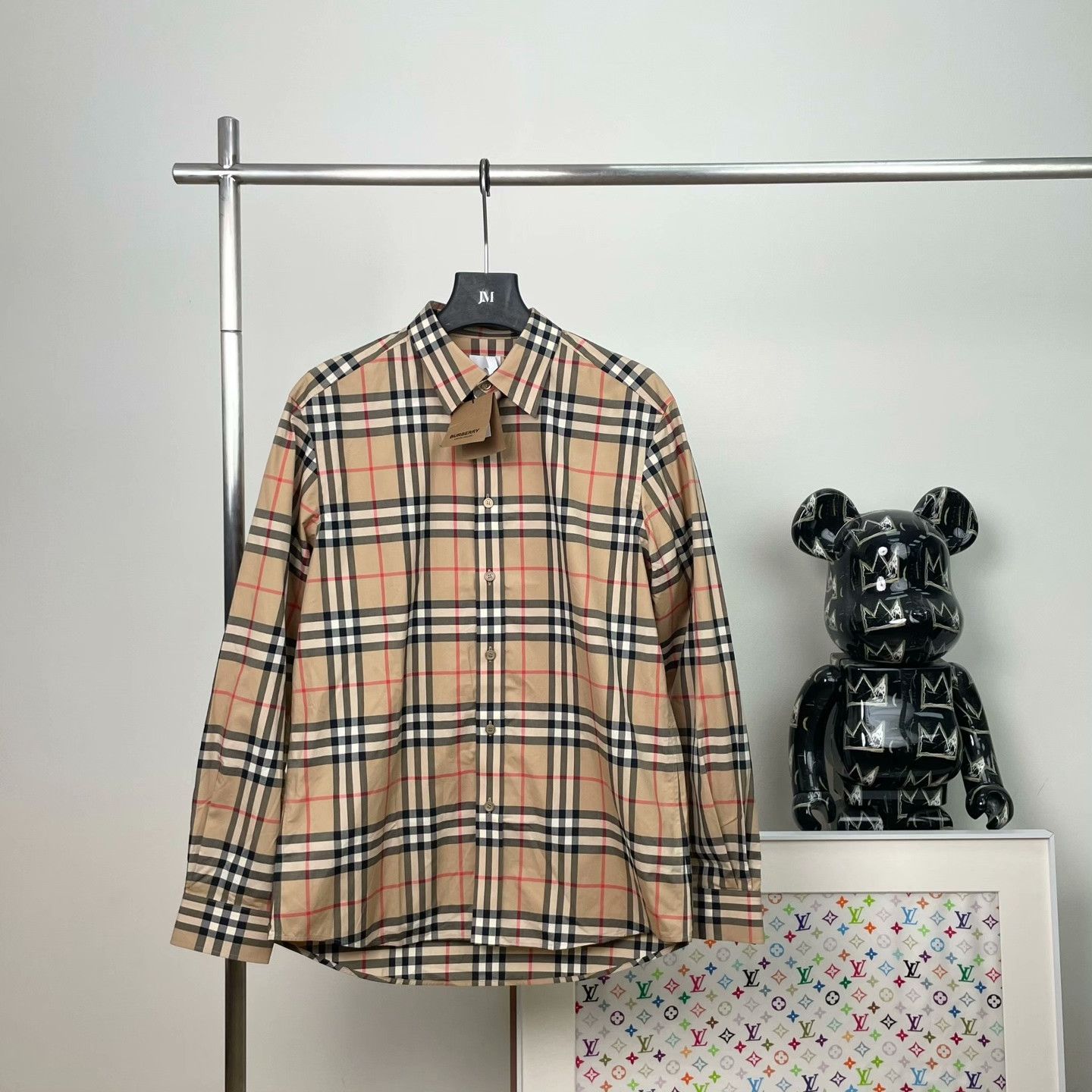 Burberry Burberry Plaid Multi Shirt l Men Size US L / EU 52-54 / 3 - 1 Thumbnail