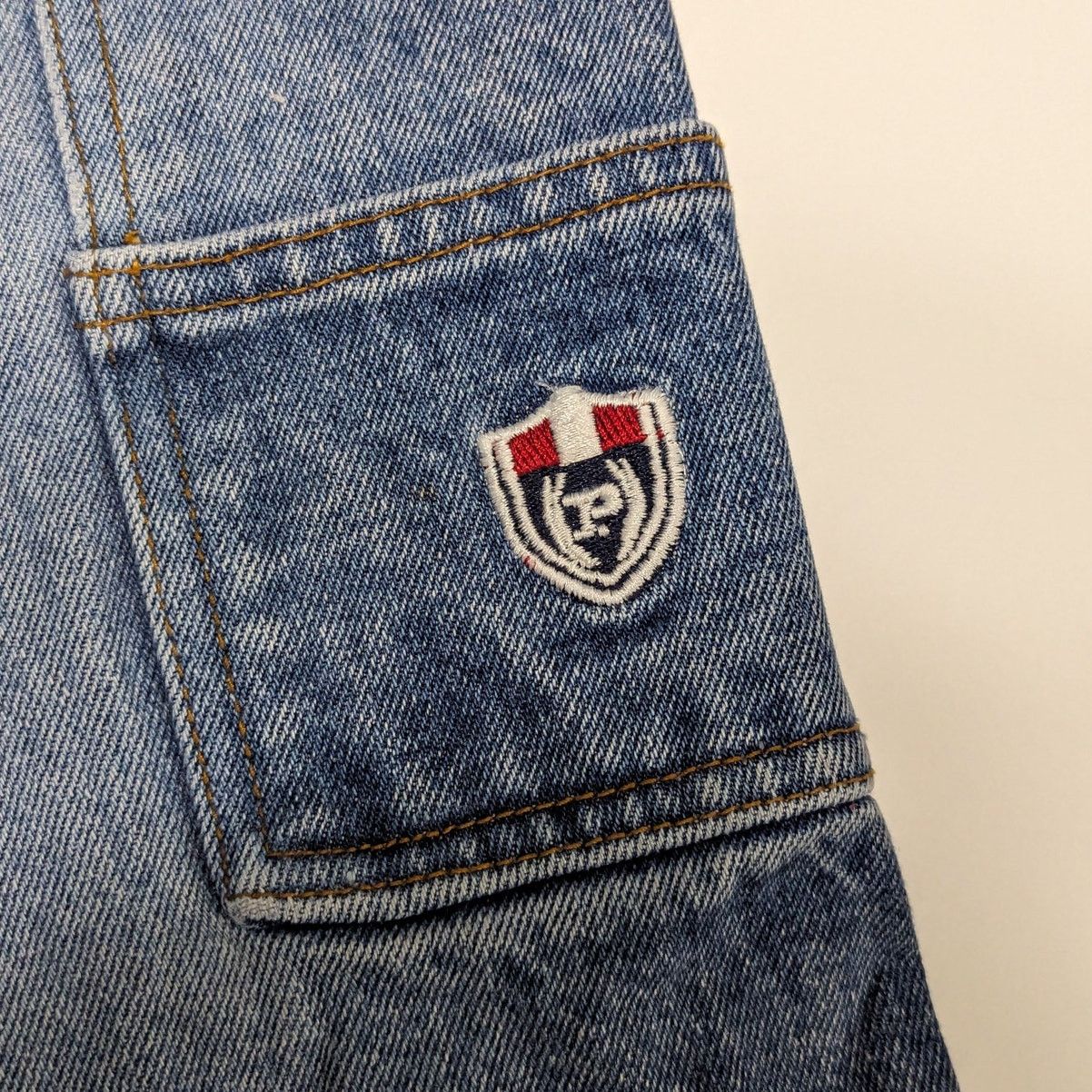 Phat Farm Vintage Y2K Phat Farm Carpenter Shorts Denim Cargo Jorts 42 Size US 42 / EU 58 - 3 Thumbnail