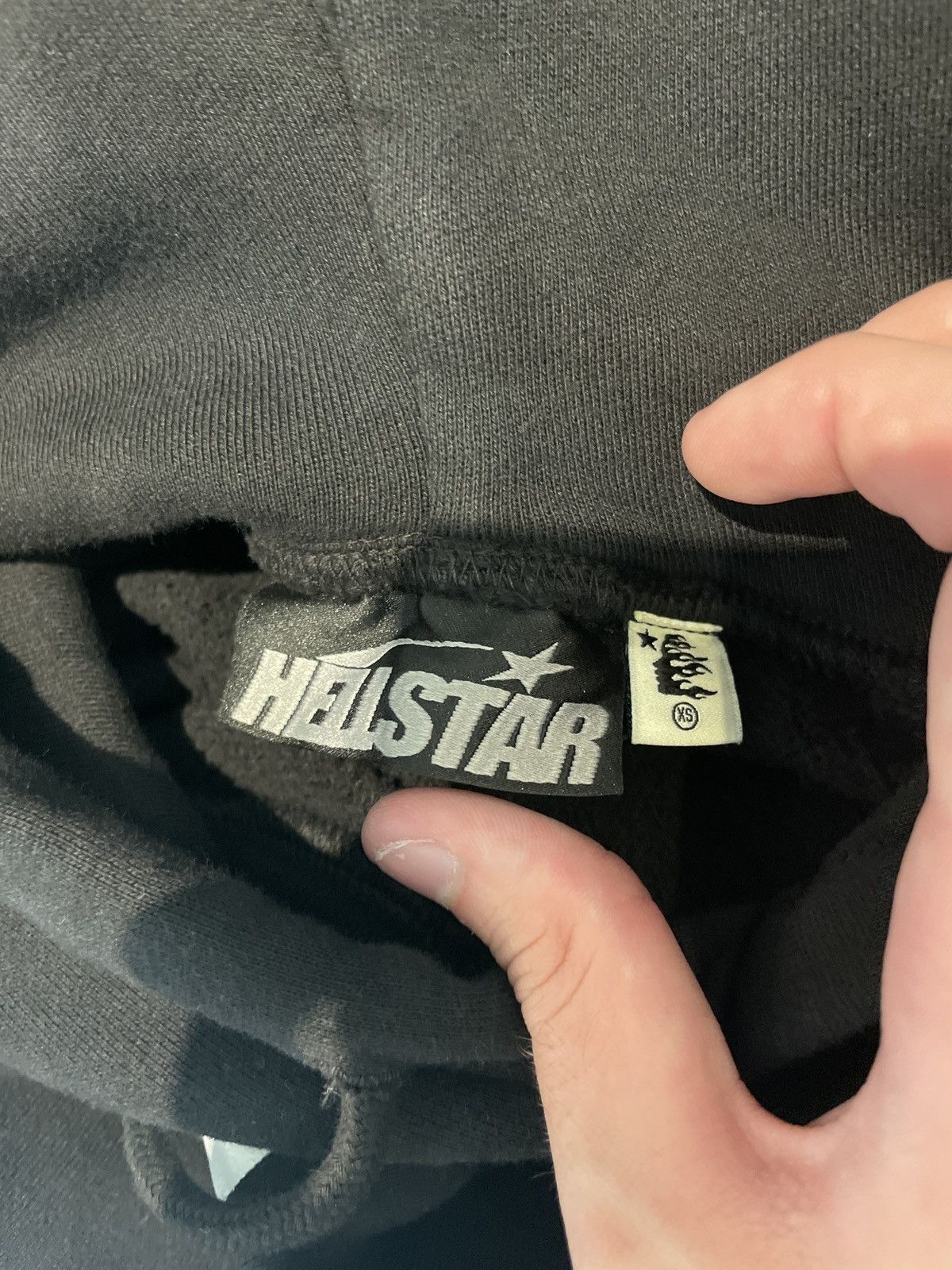 HELLSTAR Hellstar Sports Hoodie Jet Black XS Size US XS / EU 42 / 0 - 4 Thumbnail