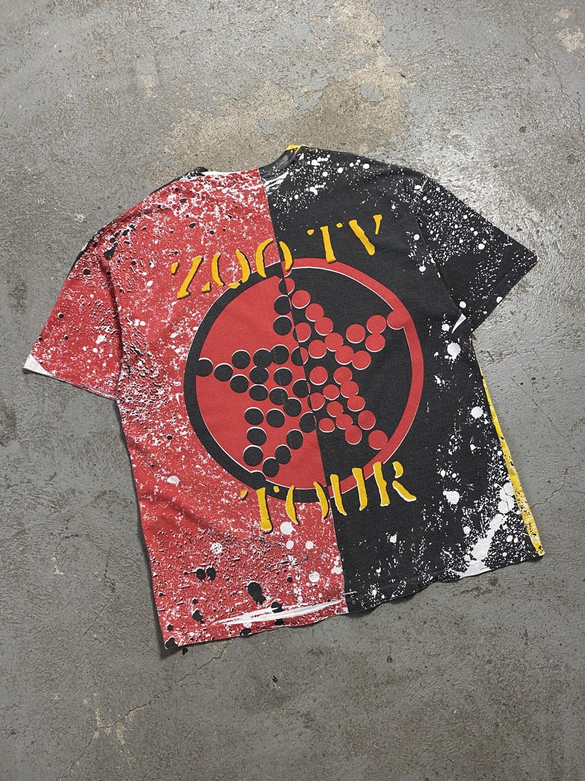 Band Tees × Vintage Vintage 1991 U2 Achtung Baby Zoo TV tour AOP band tee Size US XXL / EU 58 / 5 - 2 Thumbnail