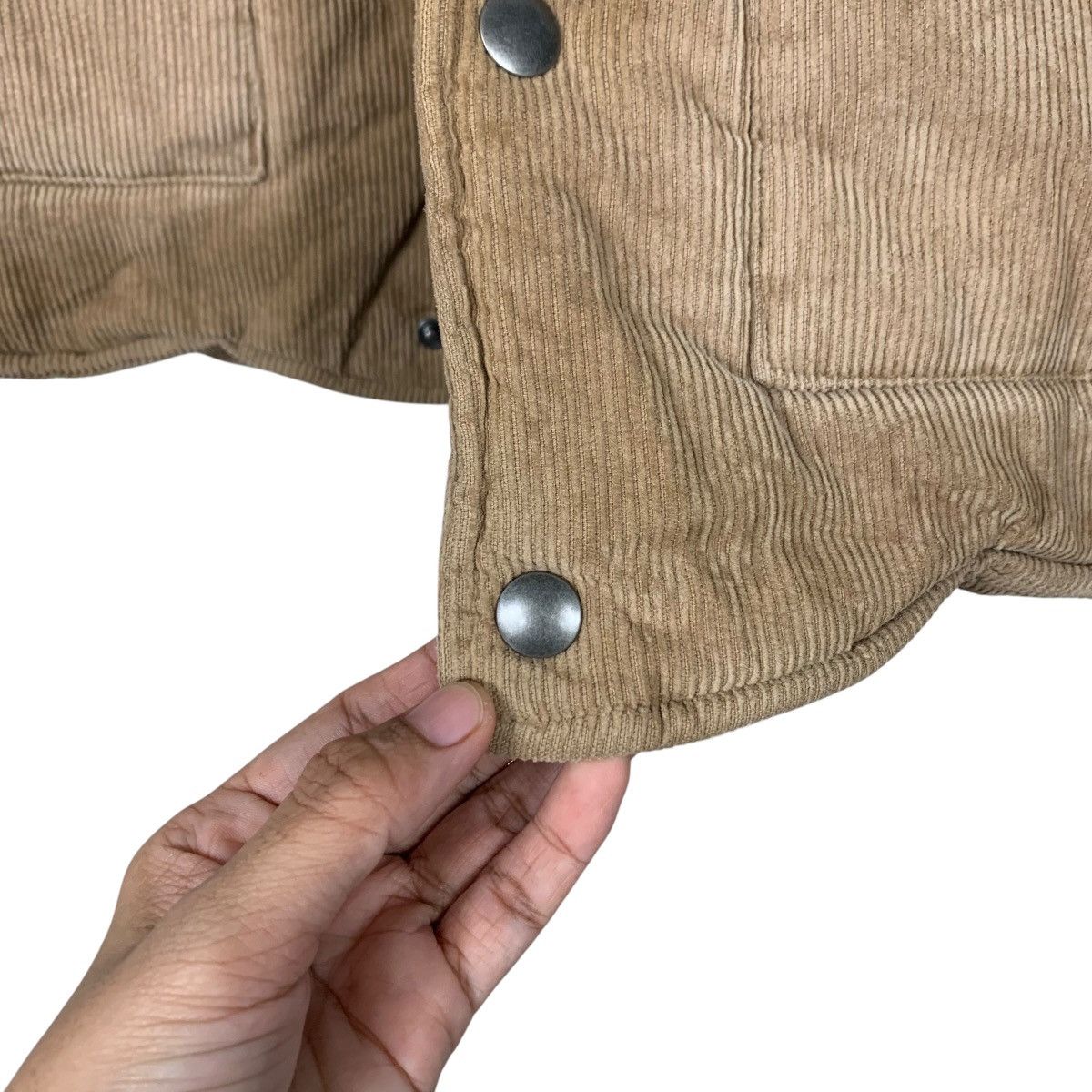 Japanese Brand RAG MACHINE Corduroy Puffer Vest #2292-C102 Size US M / EU 48-50 / 2 - 11 Thumbnail