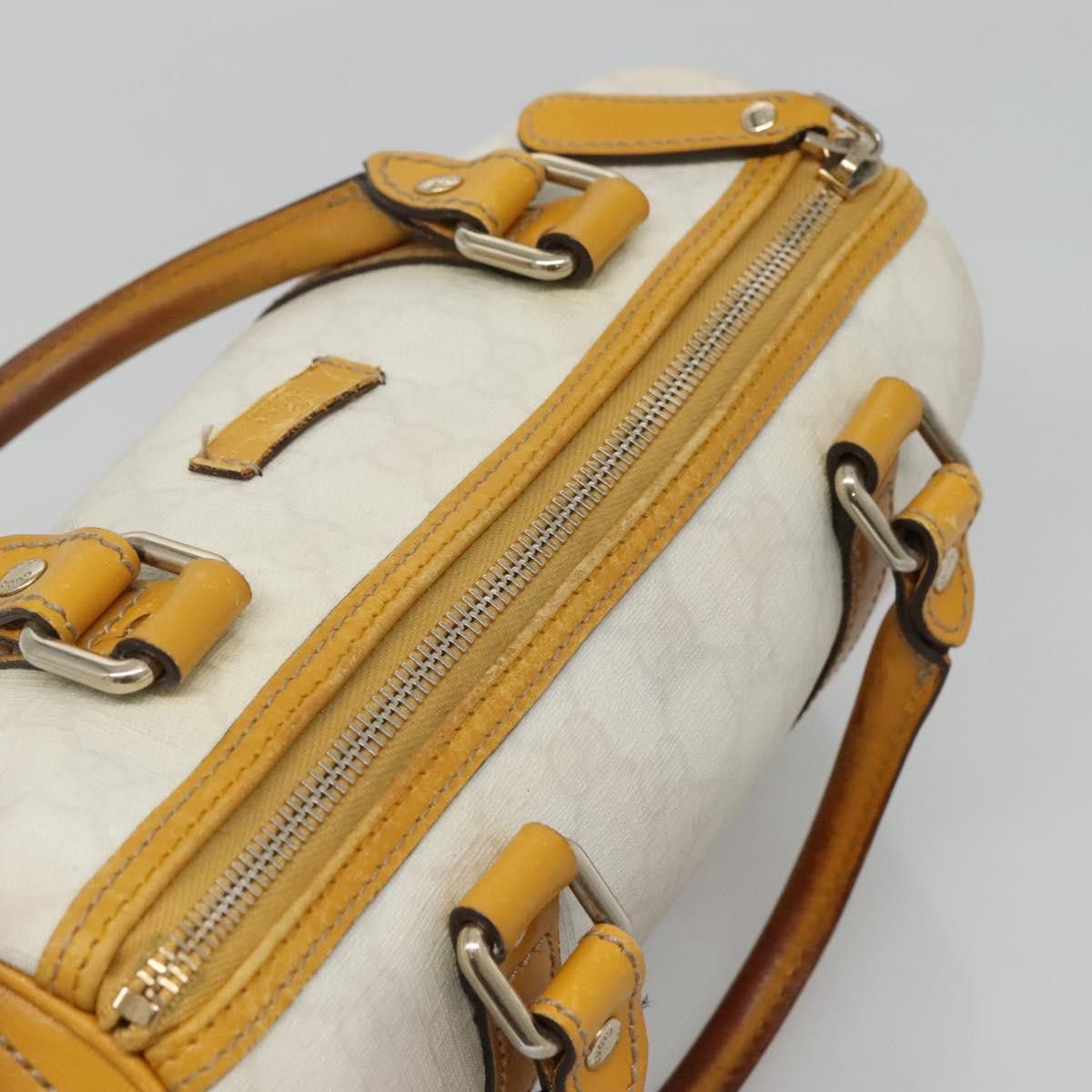 Gucci GUCCI GG Supreme Hand Bag Pvc White Gold Size ONE SIZE - 6 Thumbnail