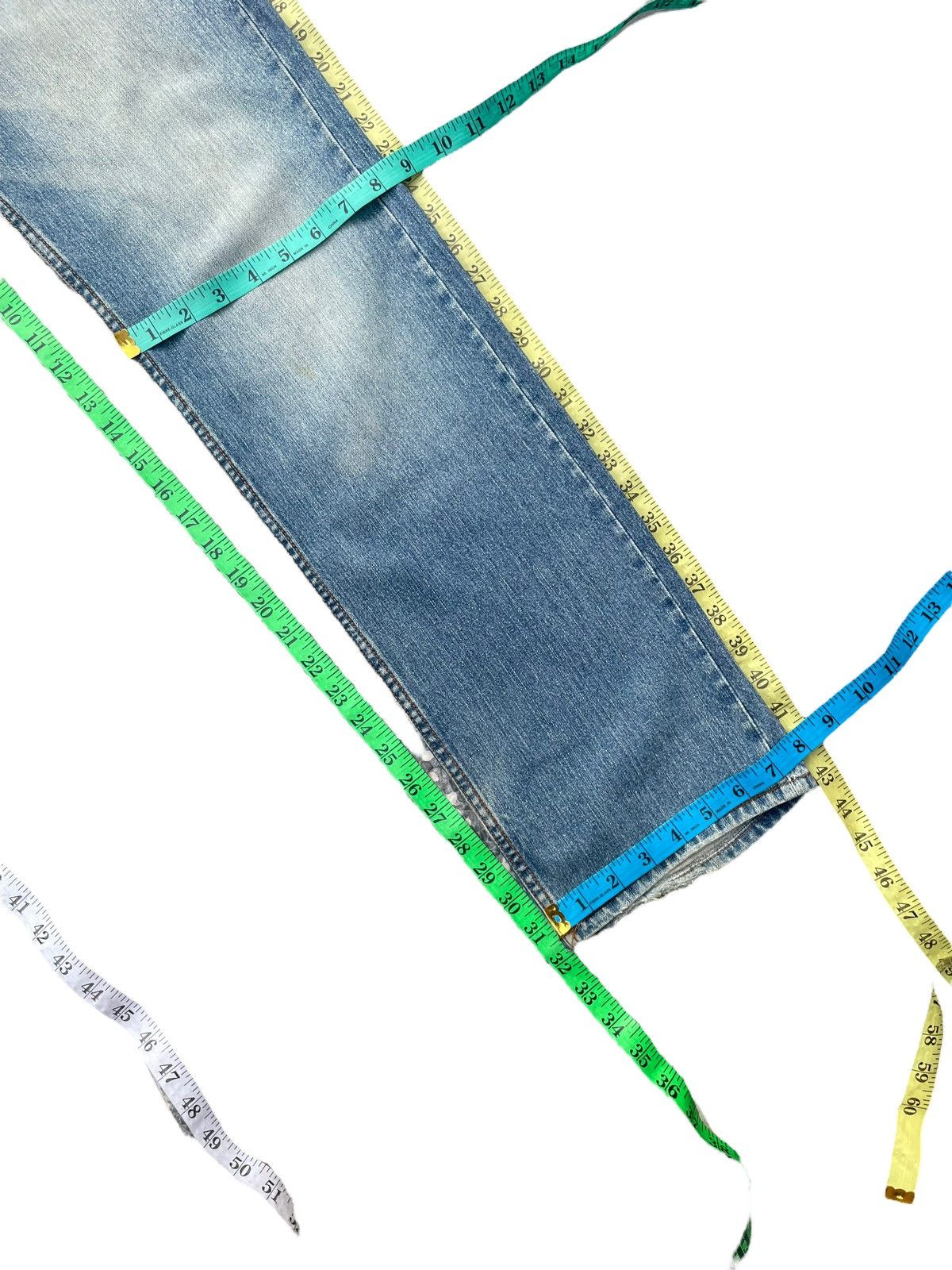 If Six Was Nine Dominate Handcrafted Double Waist Denim Size US 31 - 18 Thumbnail