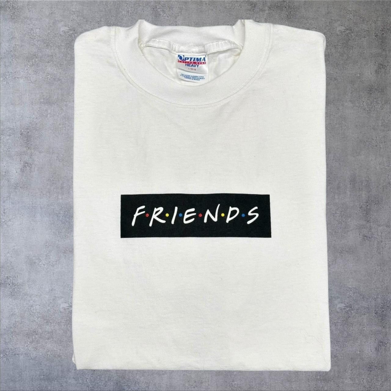Vintage 90s Vintage Friends Shirt Size US L / EU 52-54 / 3 - 1 Thumbnail