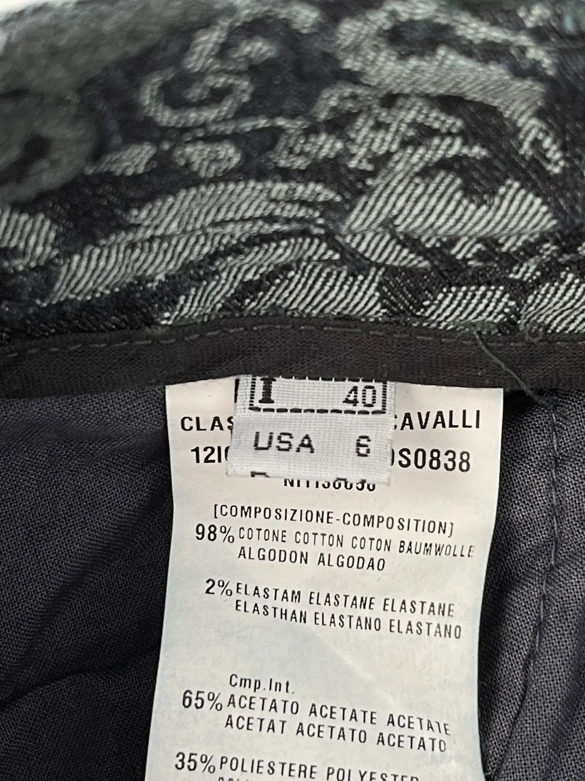Roberto Cavalli Robero Cavalli Class Trousers Pants Flowers Size 28" / US 6 / IT 42 - 11 Thumbnail