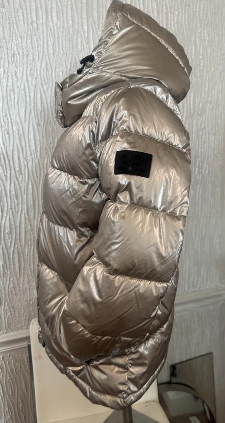 Calvin Klein Calvin Klein New York Breathable Puffer Bronze Jacket Sz M Size M / US 6-8 / IT 42-44 - 4 Thumbnail