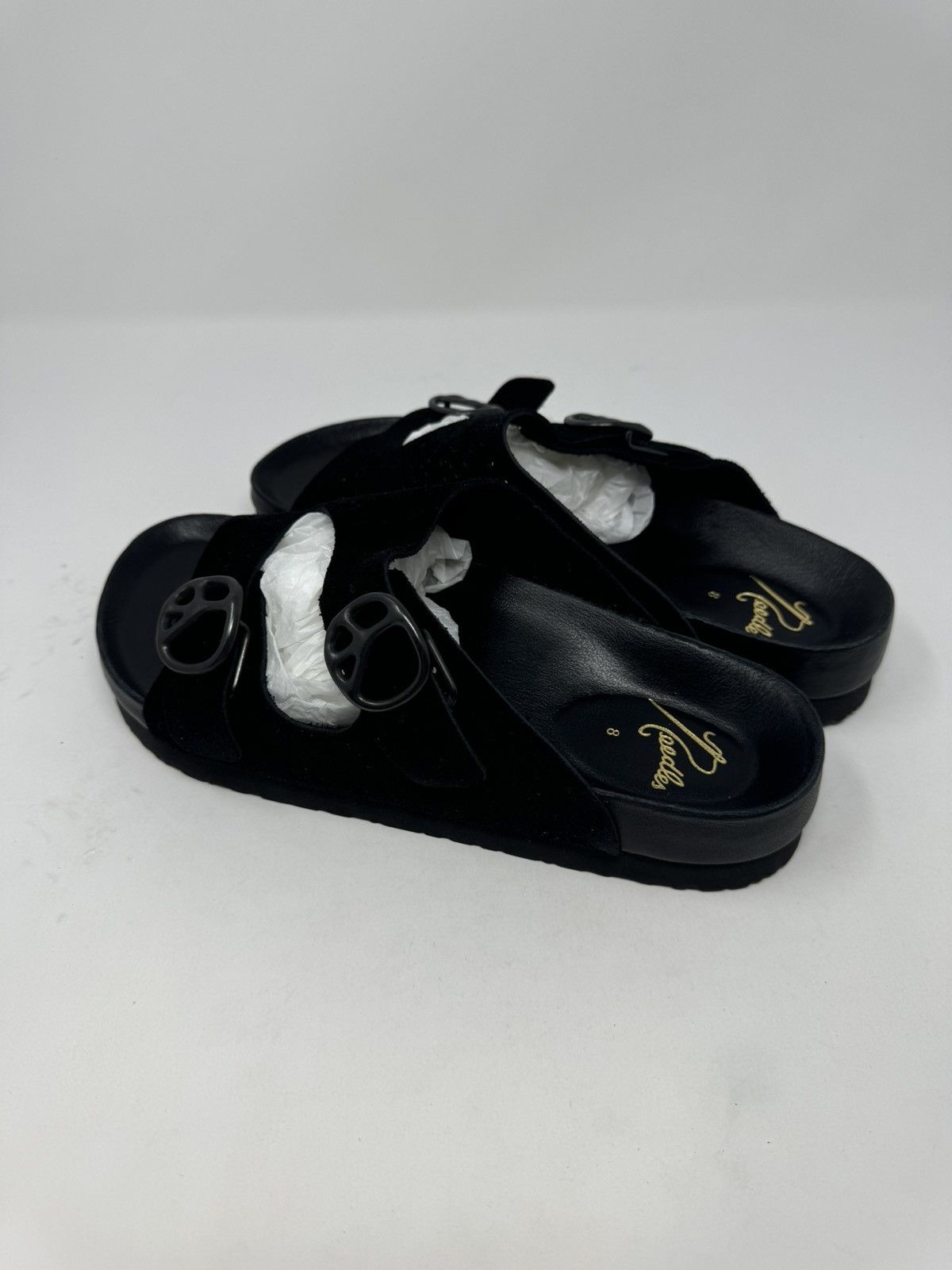 Needles Suede Leather Double Strap Sandal Size US 8 / EU 41 - 6 Thumbnail