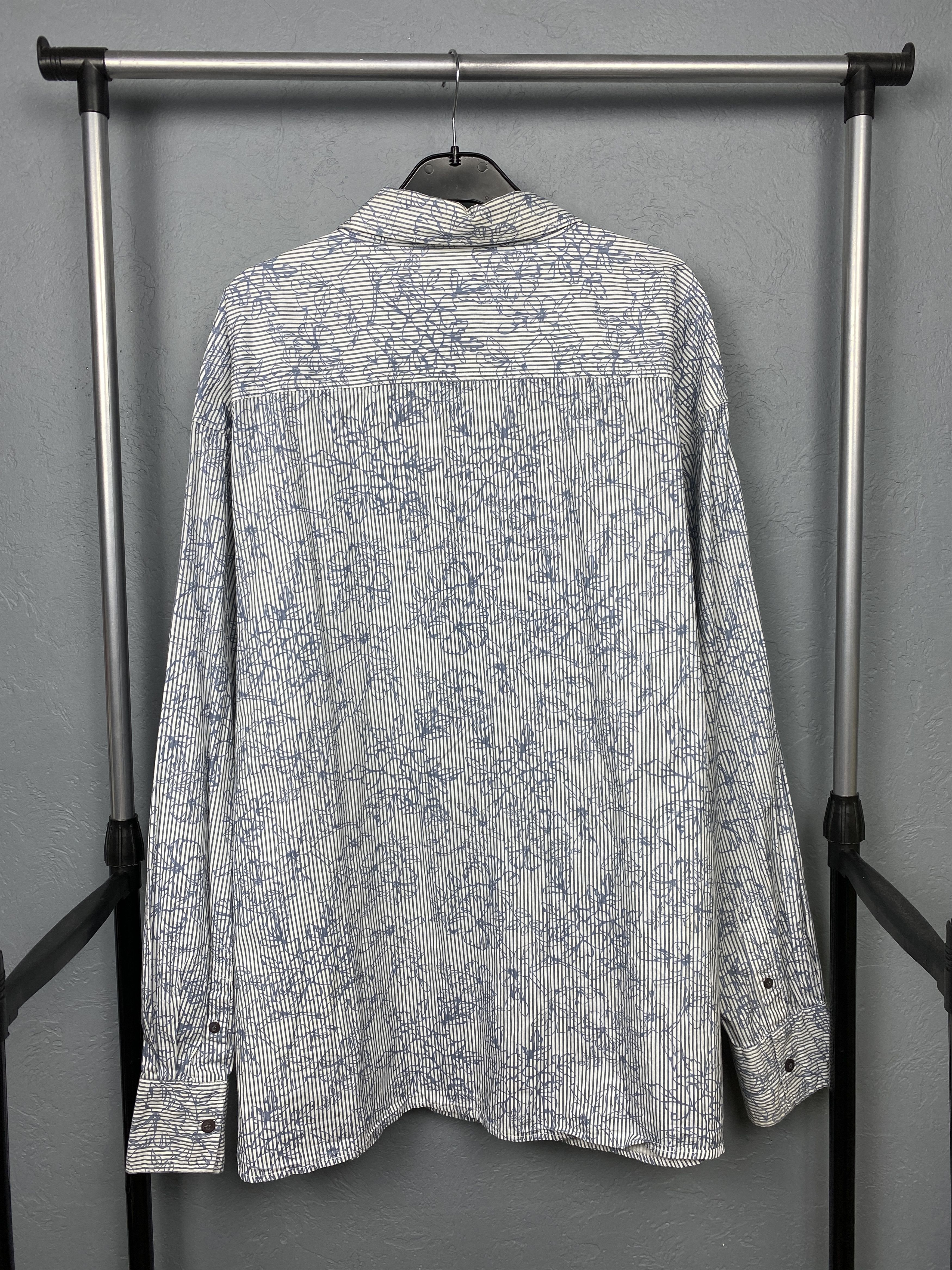Katharine Hamnett London Katharine Hamnett London Gold Mens Long Sleeve Shirt 5XL Size US XXL / EU 58 / 5 - 8 Thumbnail