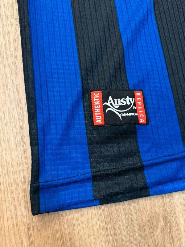 Other Vintage 90s Inter Milan 1997/98 Home Jersey Pirelli Fan L Size US L / EU 52-54 / 3 - 4 Thumbnail